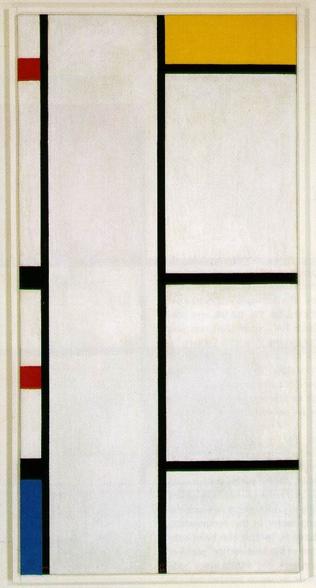 Composition No. III Blanc-Jaune by Piet Mondrian