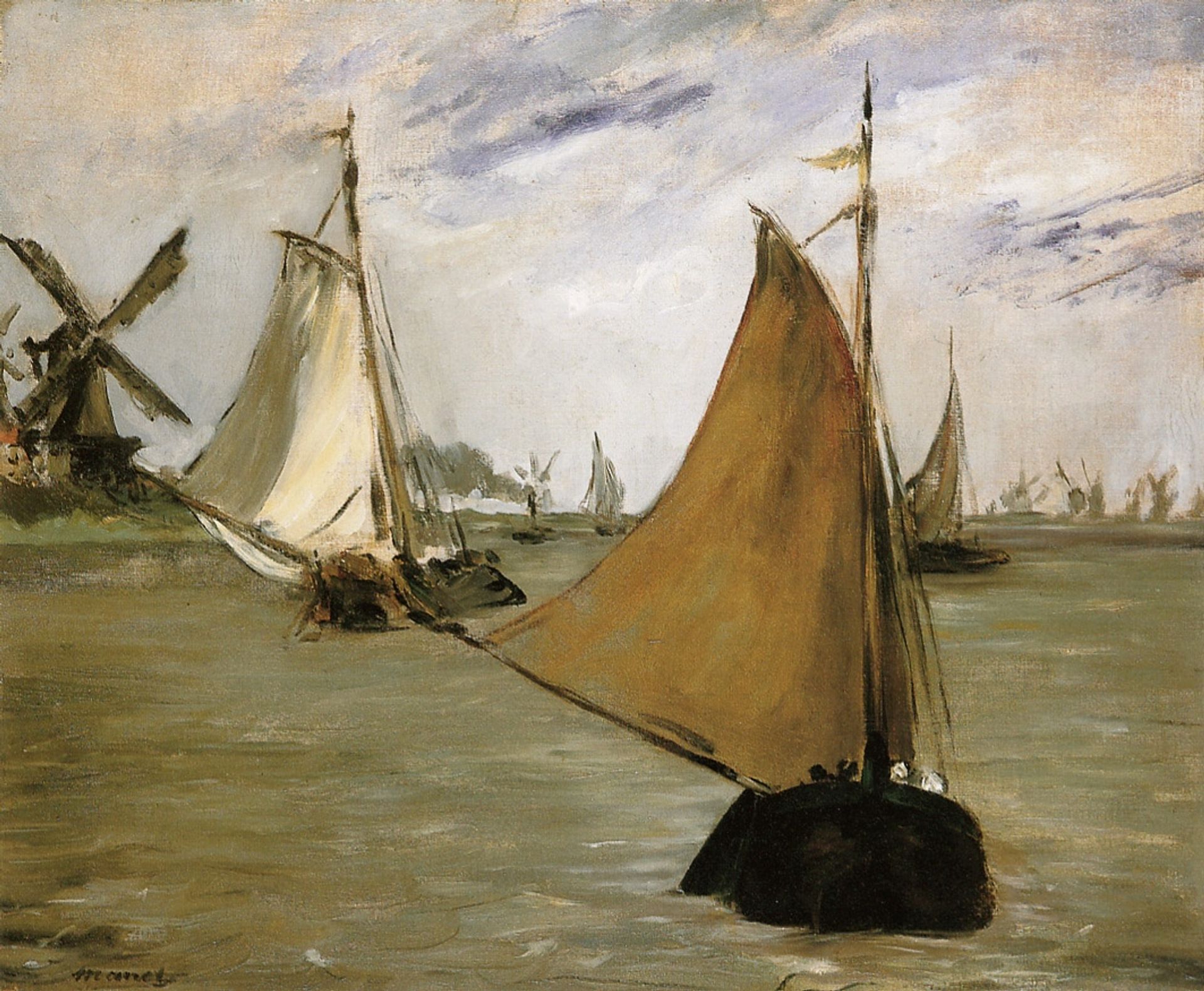 View of Holland by Edouard Manet