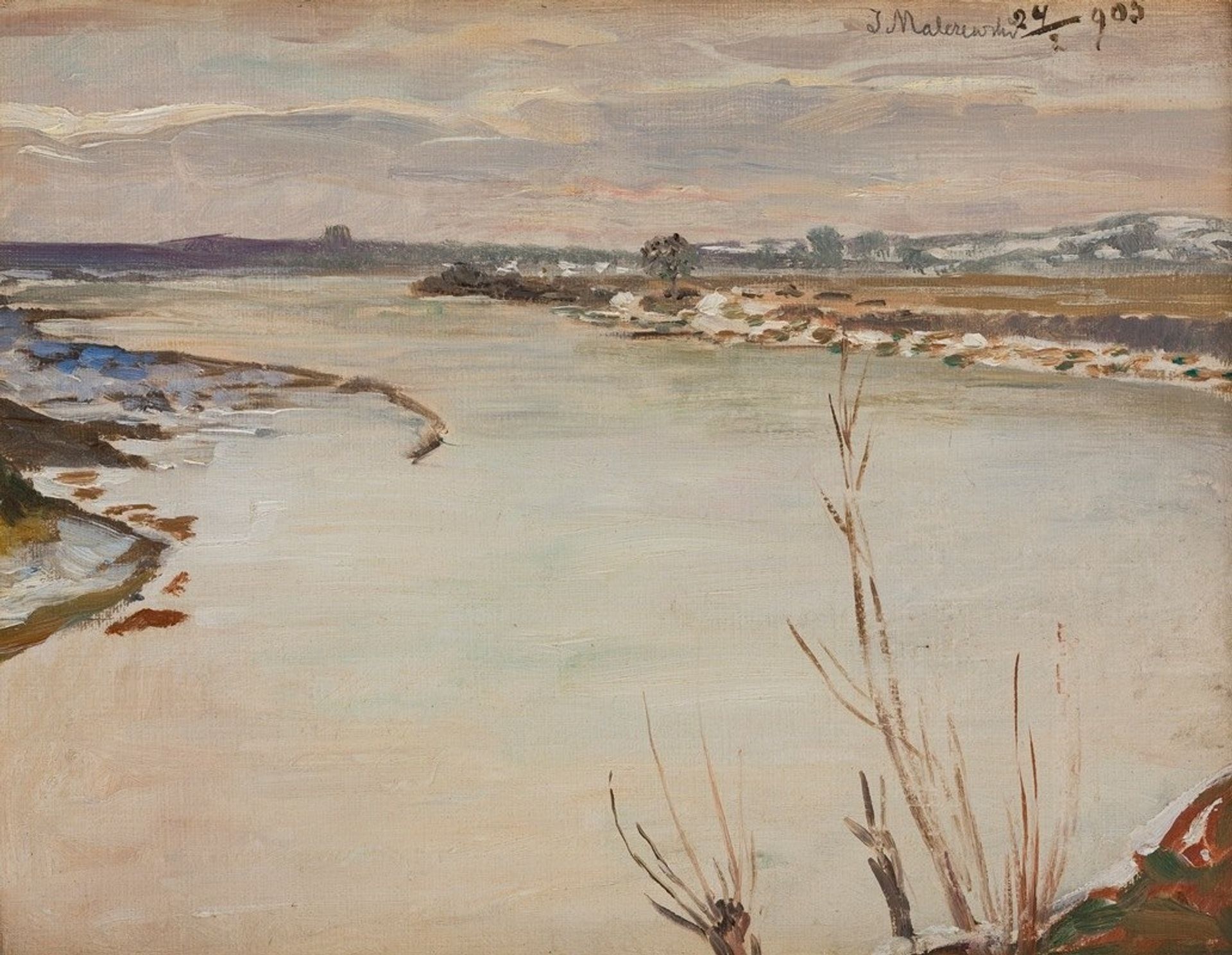 Spring Thaw by Jacek Malczewski