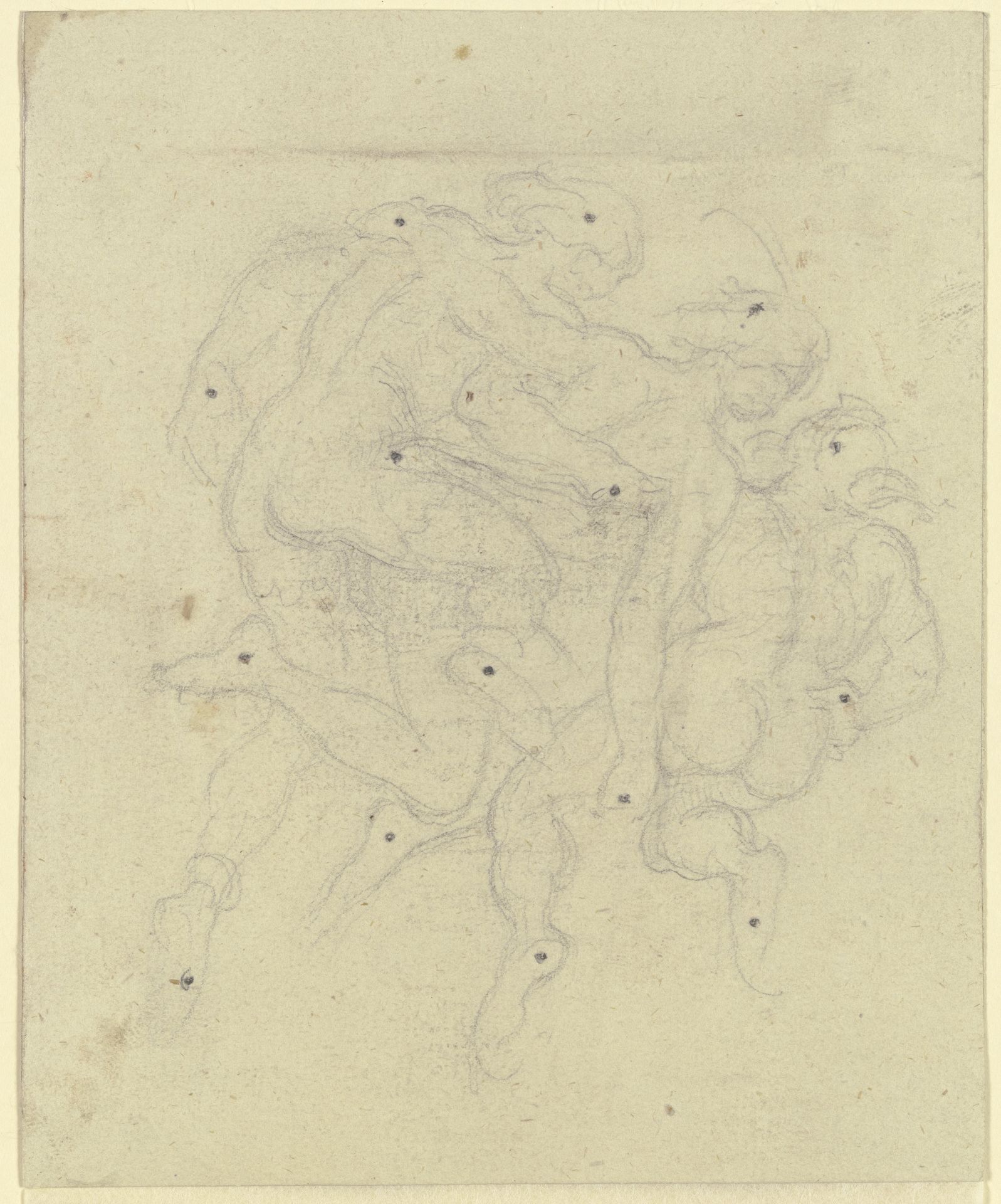 Akrobatische Spiele_ Der Samum-Sprung in der Wüste by Moritz von Schwind