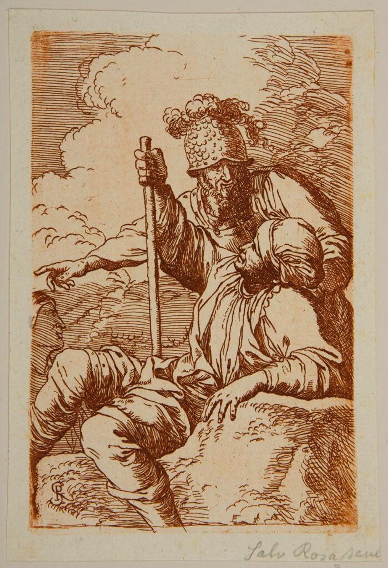 Copy after the Figurine by Salvator Rosa