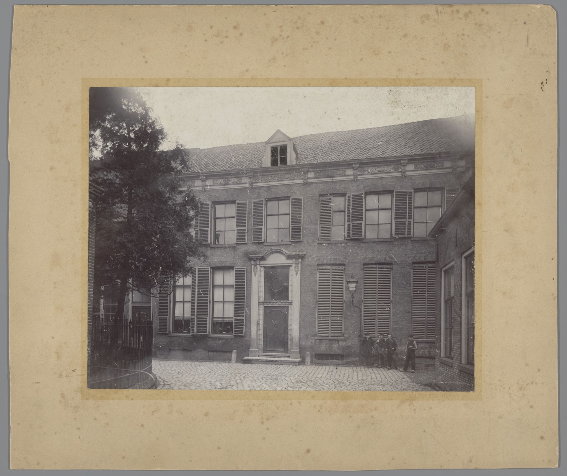Gebouw in de Schoutensteeg te Zwolle by Johannes Jacobus Dirk de Graaf