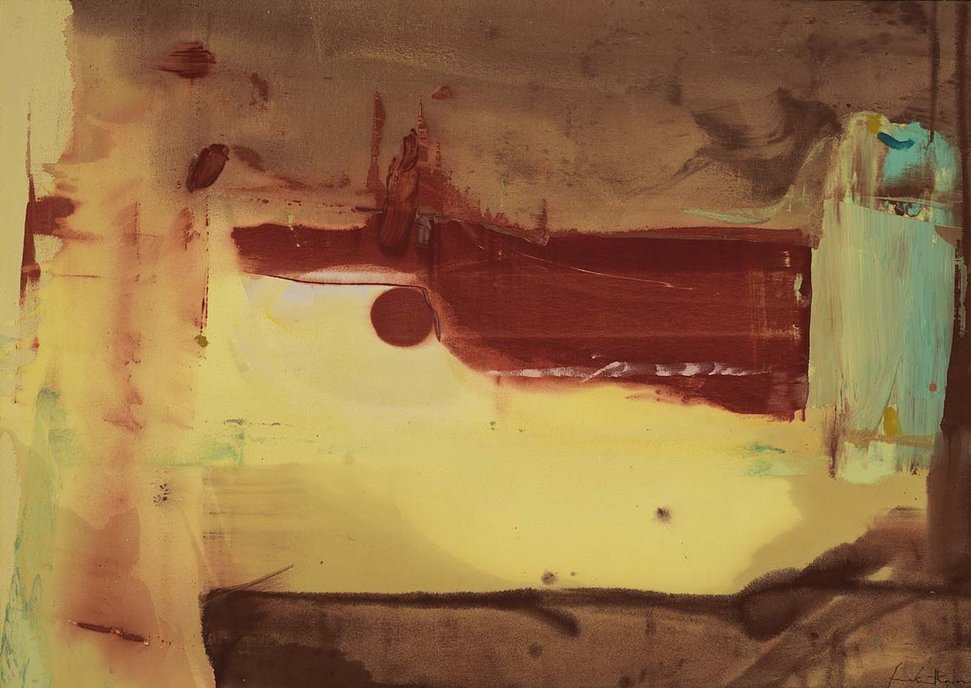 Desert Pass by Helen Frankenthaler