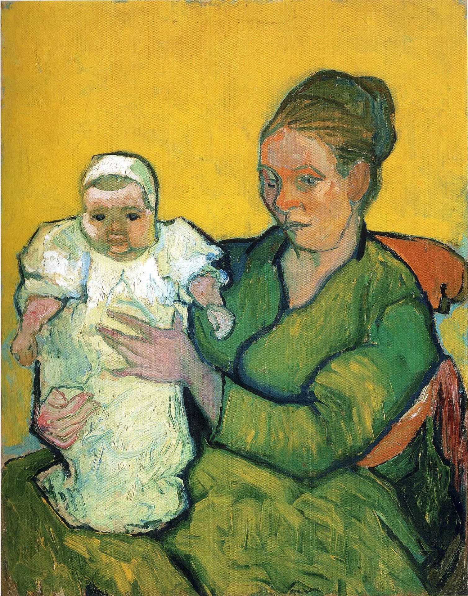 Mother Roulin with Her Baby by Vincent van Gogh