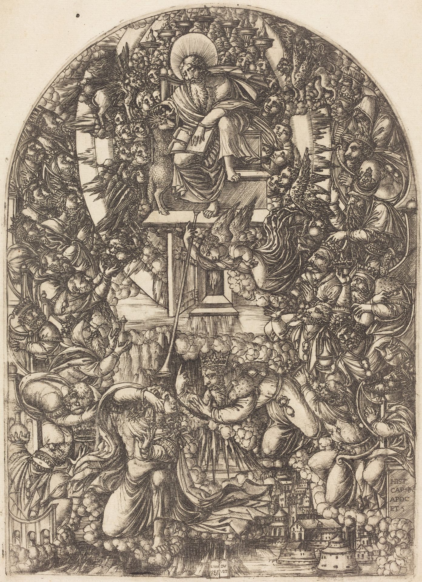 Saint John Summoned to Heaven by Jean Duvet