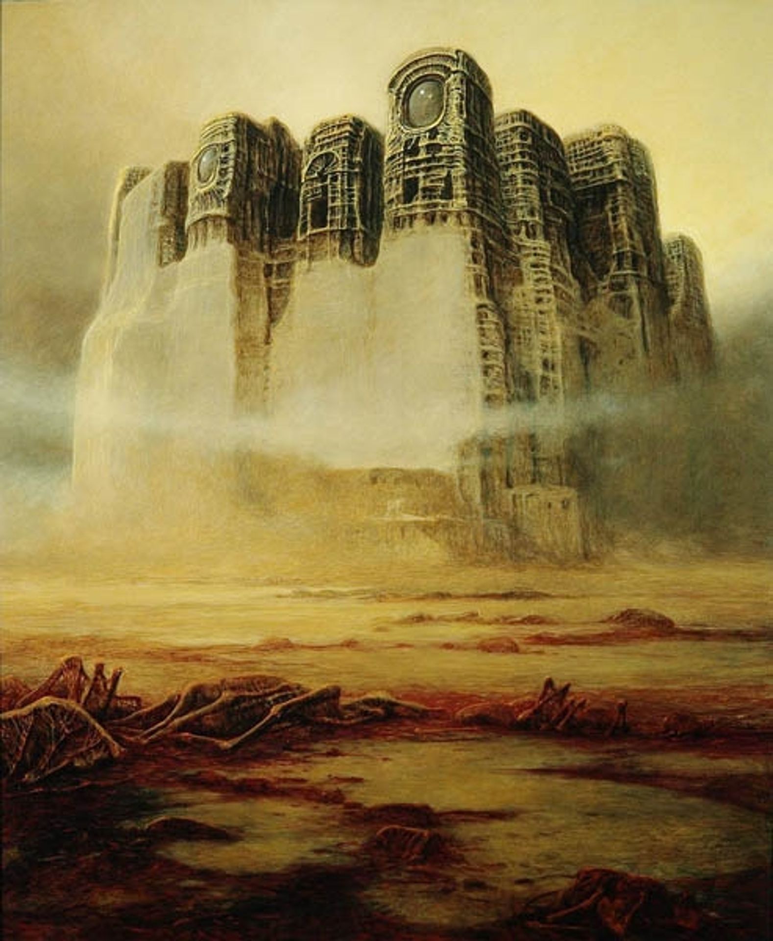 Untitled by Zdzislaw Beksinski