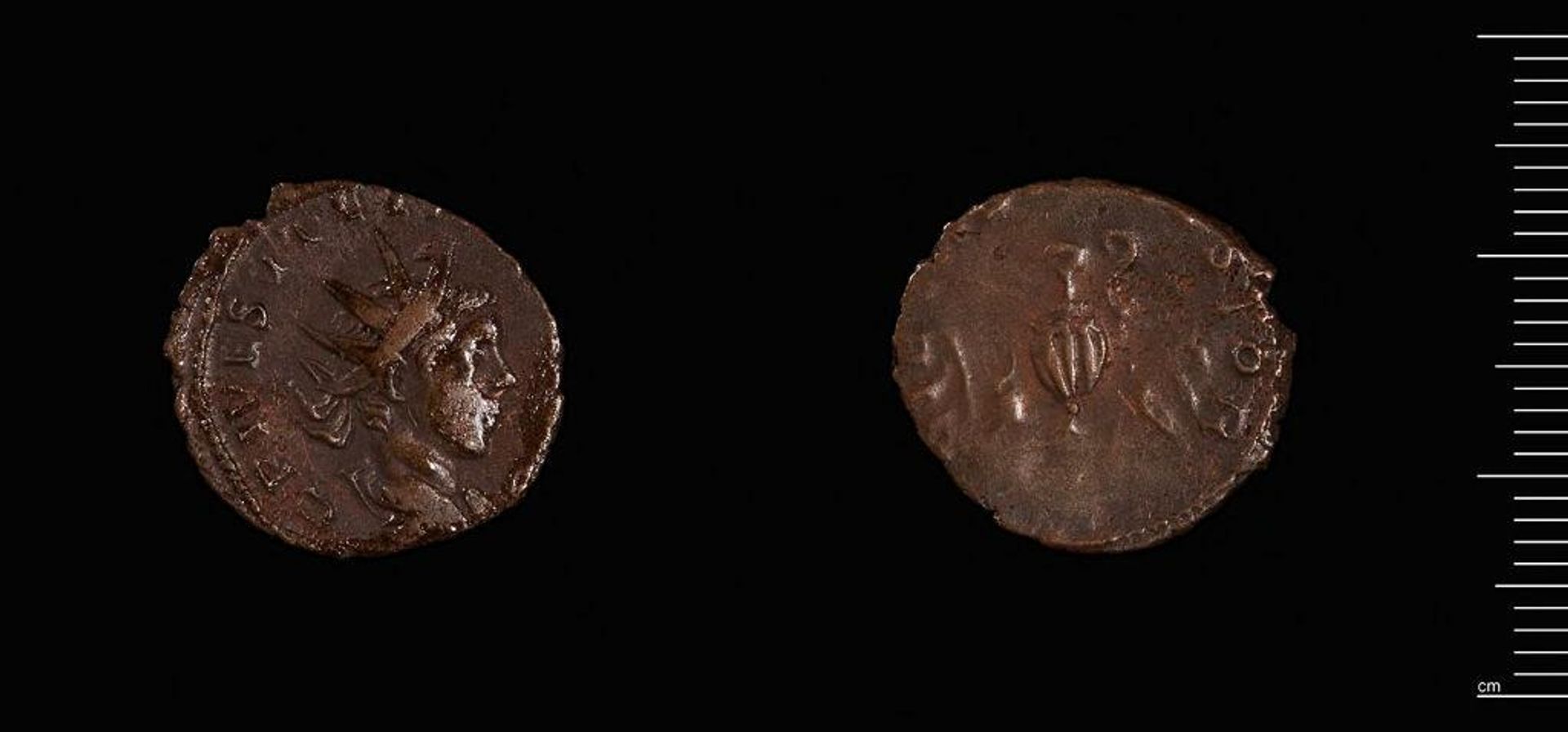 Antoninianus of Tetricus II, Caesar by Tetricus II