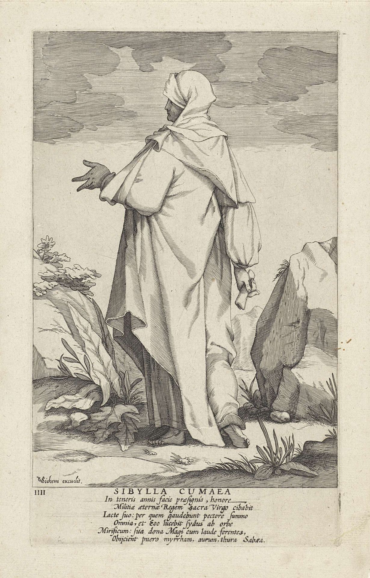 Sibille van Cumae by Christoffel van Sichem I