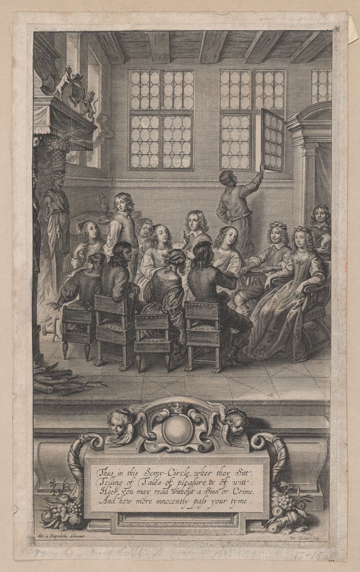 The Family of William Cavendish, Marquess of Newcastle-upon-Tyne by Peeter Clouwet