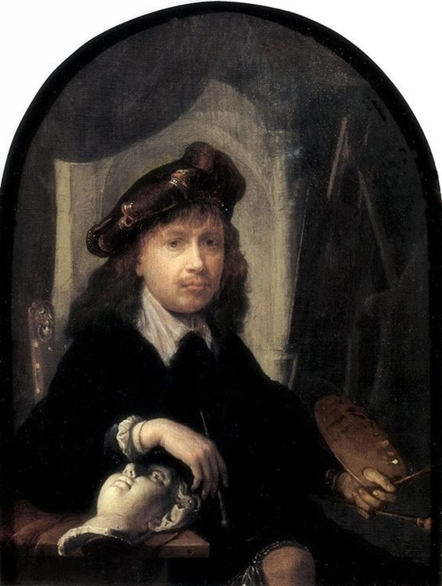 Self Portrait by Gerrit Dou