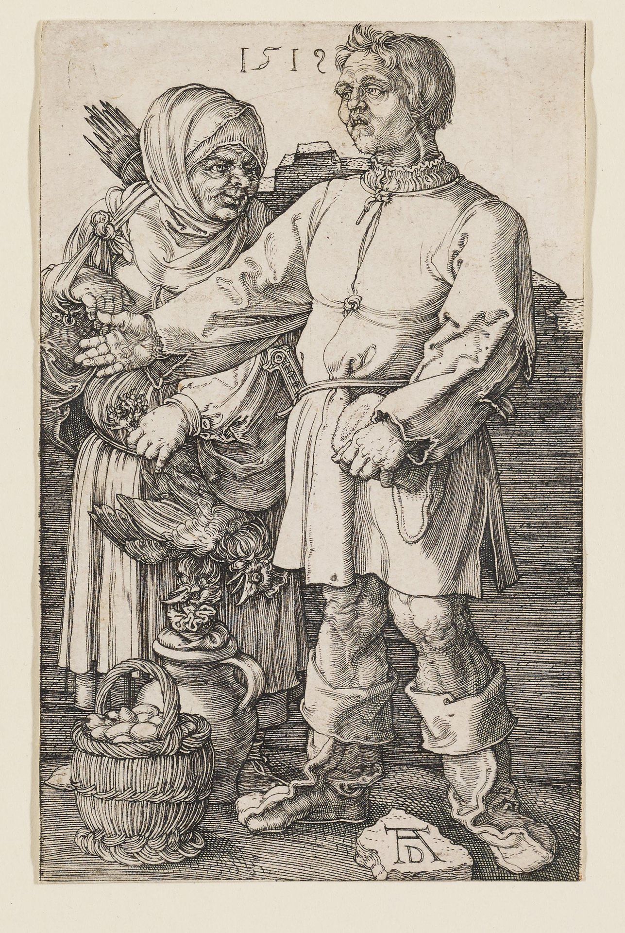 The Peasant Couple at Market by Albrecht Durer