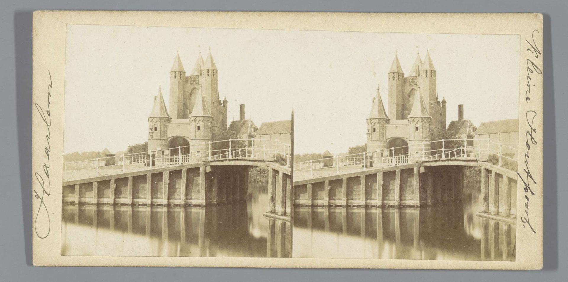 Amsterdamse Poort in Haarlem by Pieter Oosterhuis