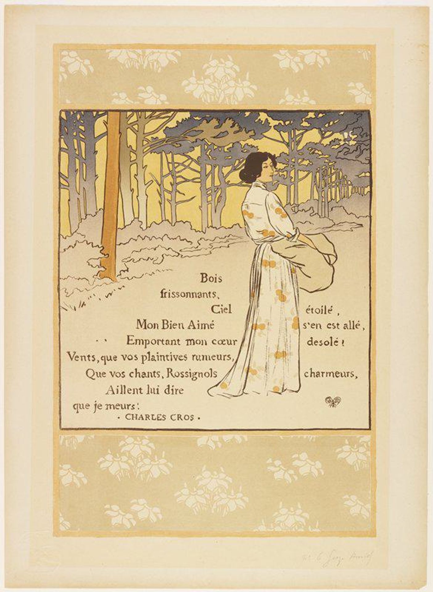 Trembling Woods by Georges Auriol (Jean-Georges Huyot)