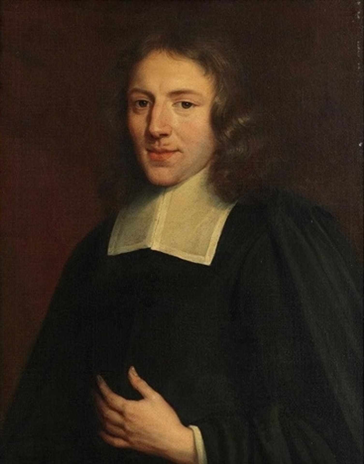 Portrait of a prelate by Sebastien Bourdon