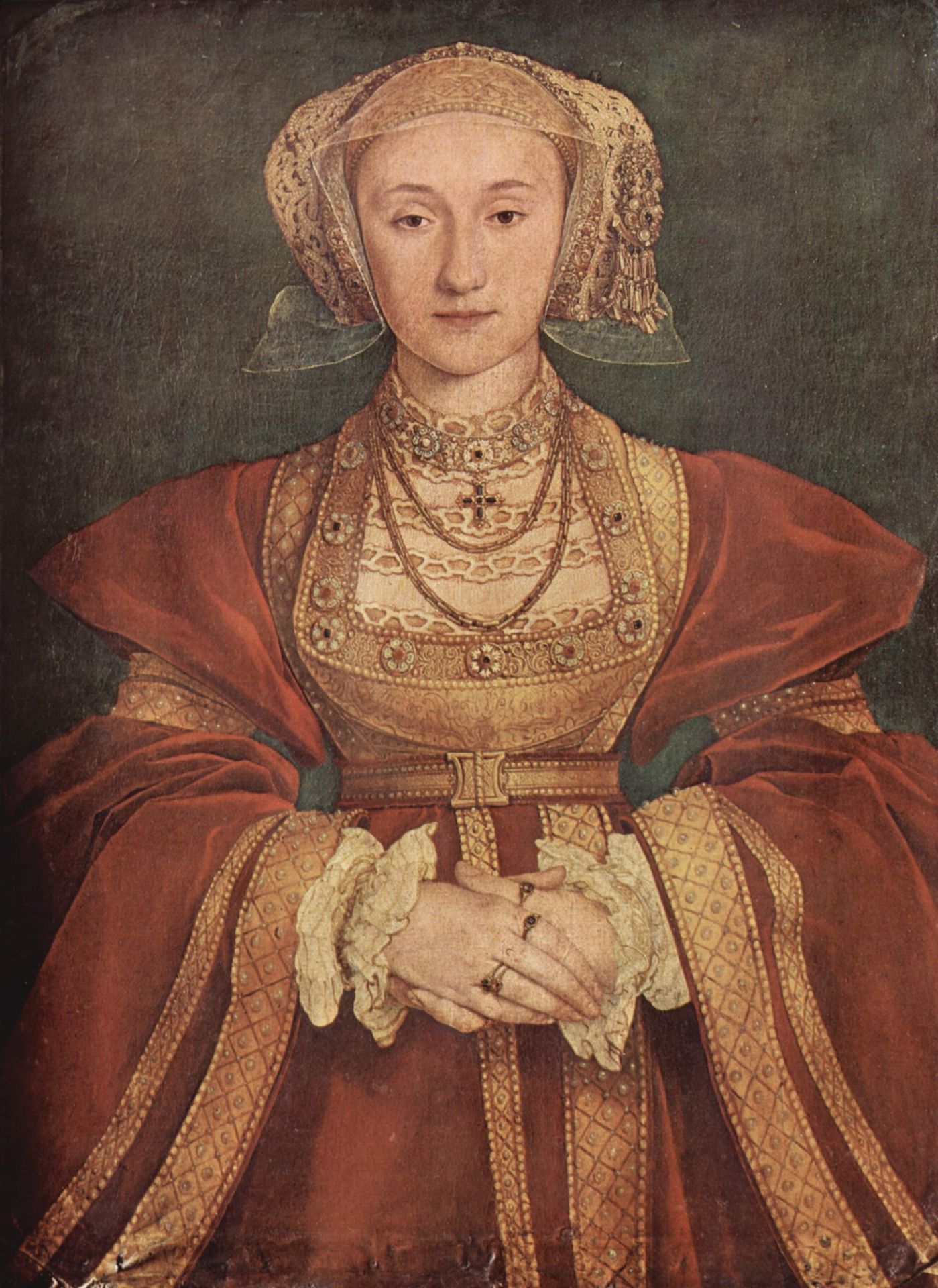 Portrait of Anne of Cleves by Hans Holbein the Younger
