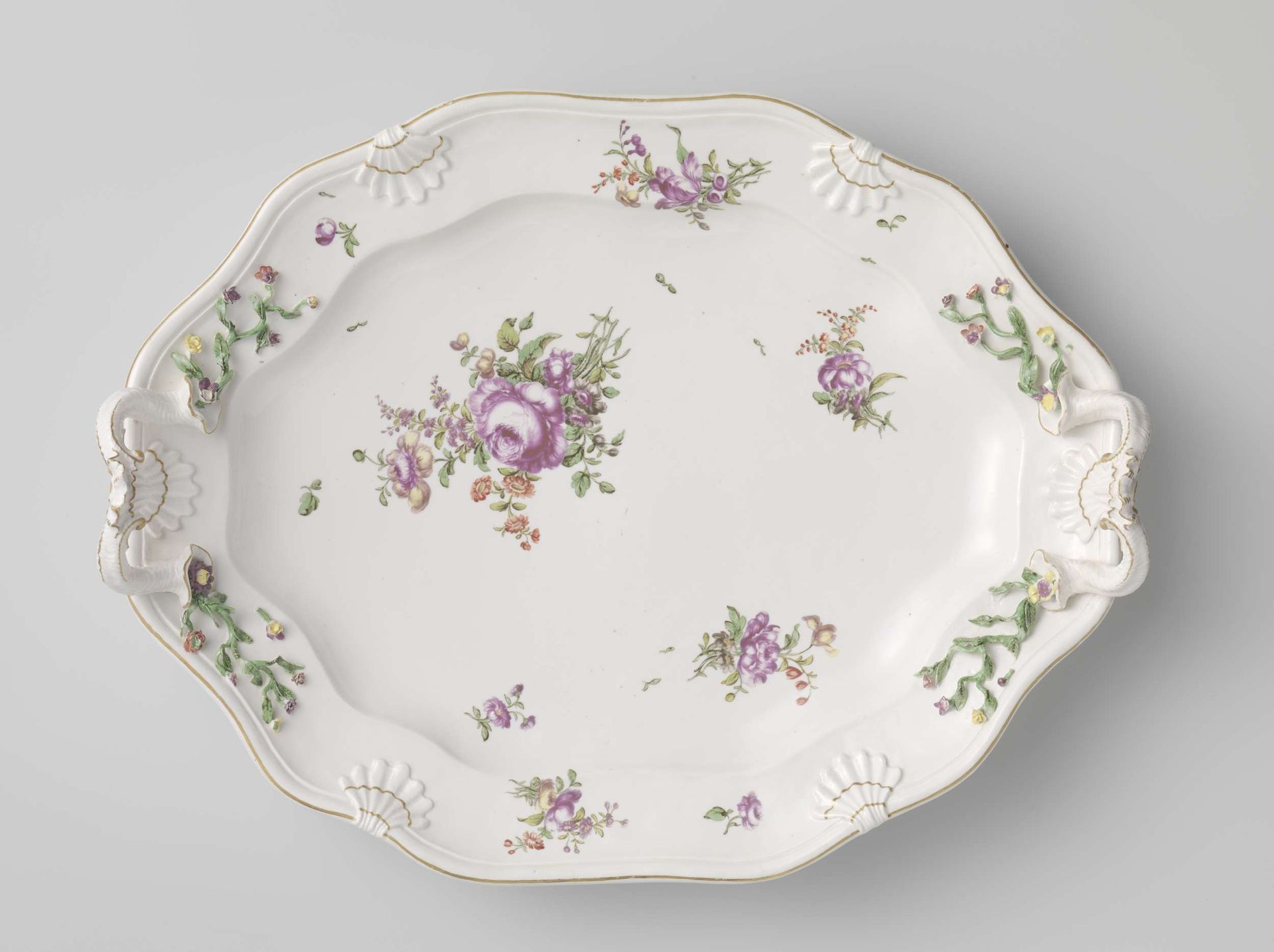 Tureen and stand by Weesper porseleinfabriek