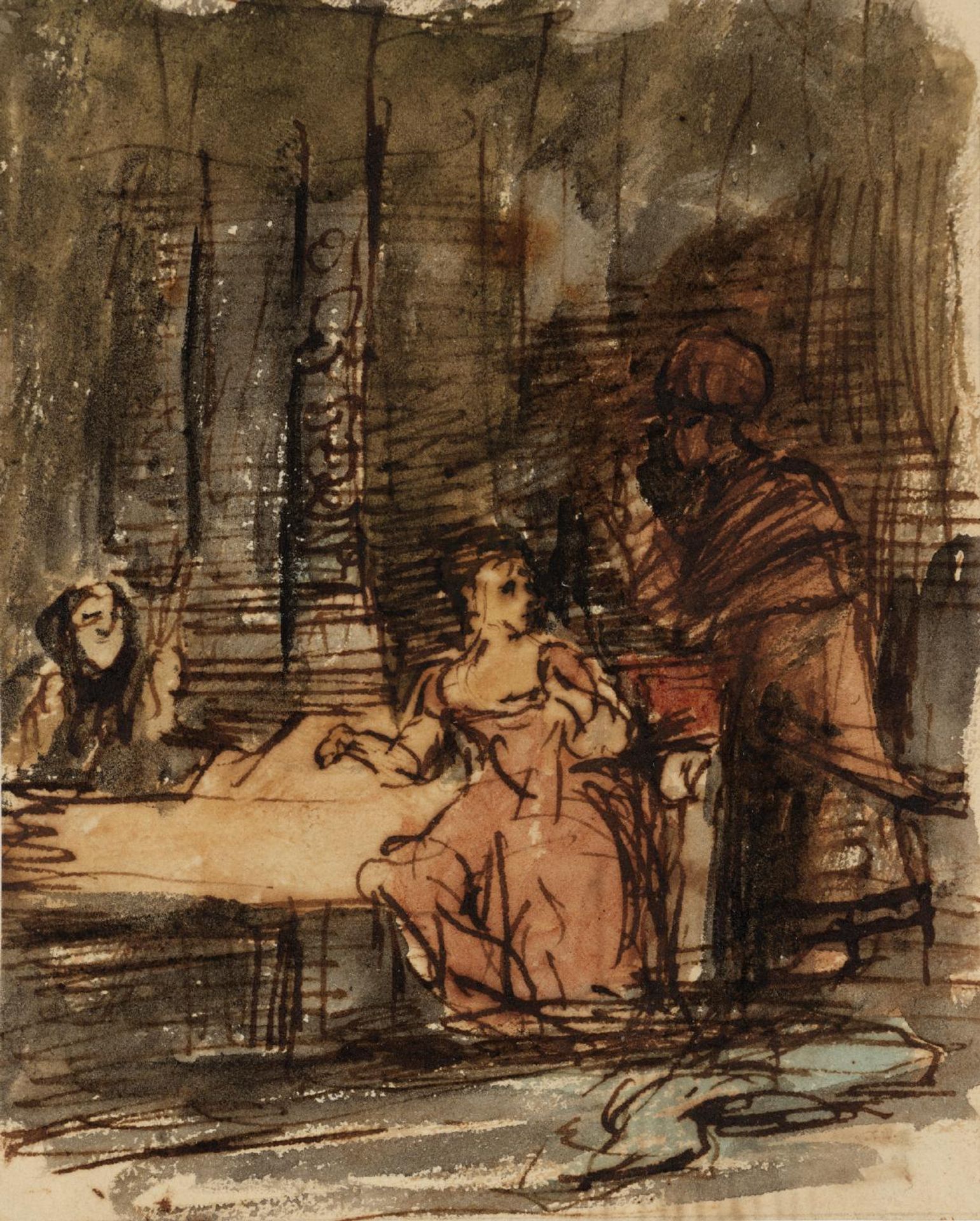 After Rembrandt by Sir David Wilkie