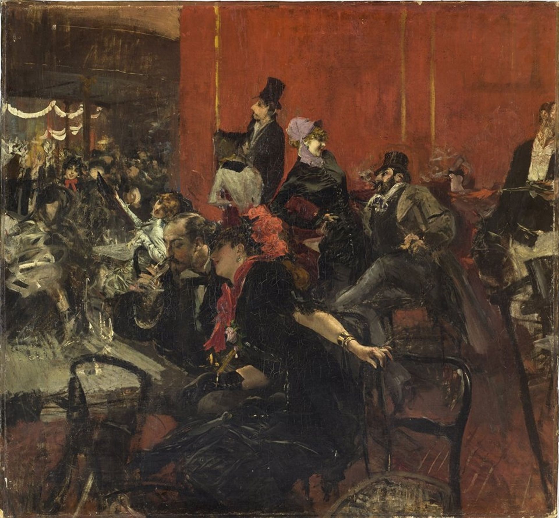 Feast Scene by Giovanni Boldini