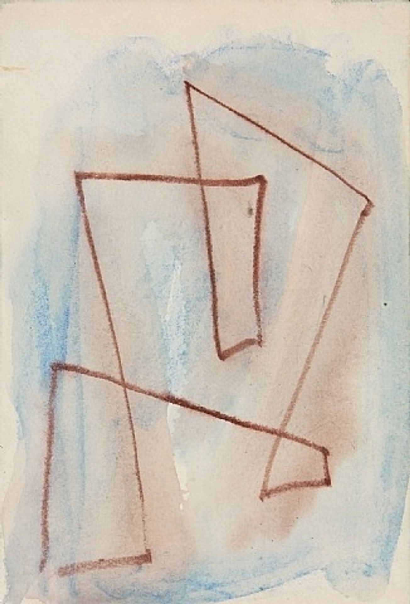 Sketch for Labyrinth - no. 301 by Hans Richter