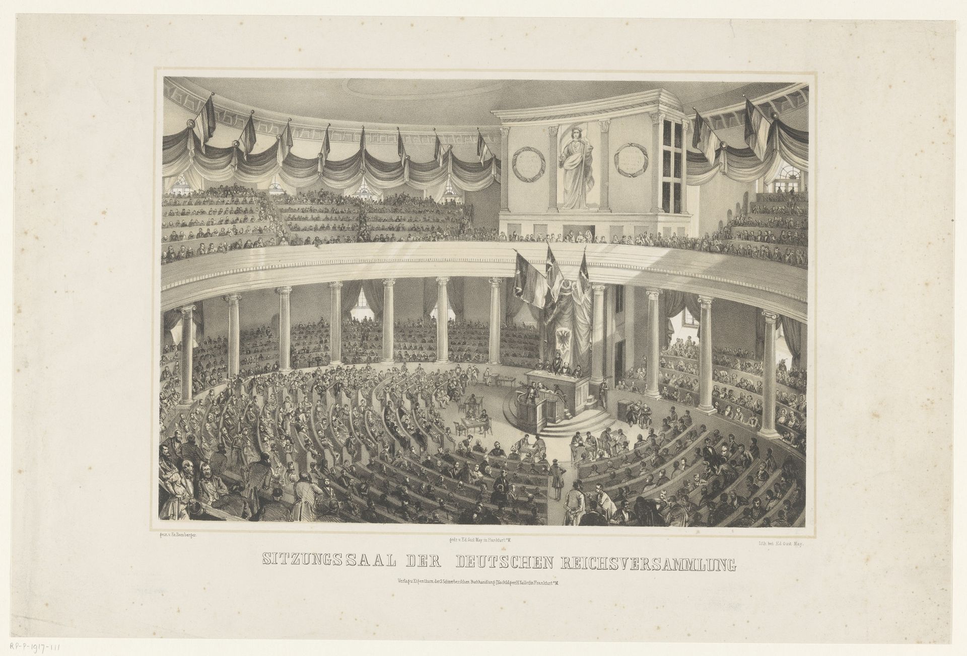 Nationale Vergadering van Frankfurt, 1848-1849 by Eduard Gustav May