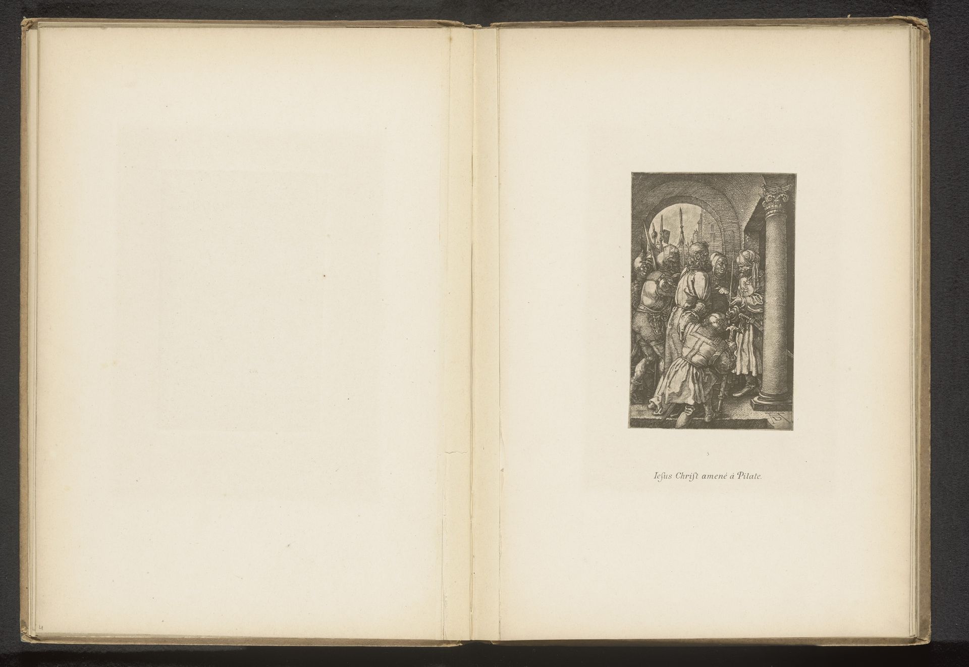 Reproductie van Christus voor Pontius Pilatus door Albrecht Dürer by Simonau & Toovey