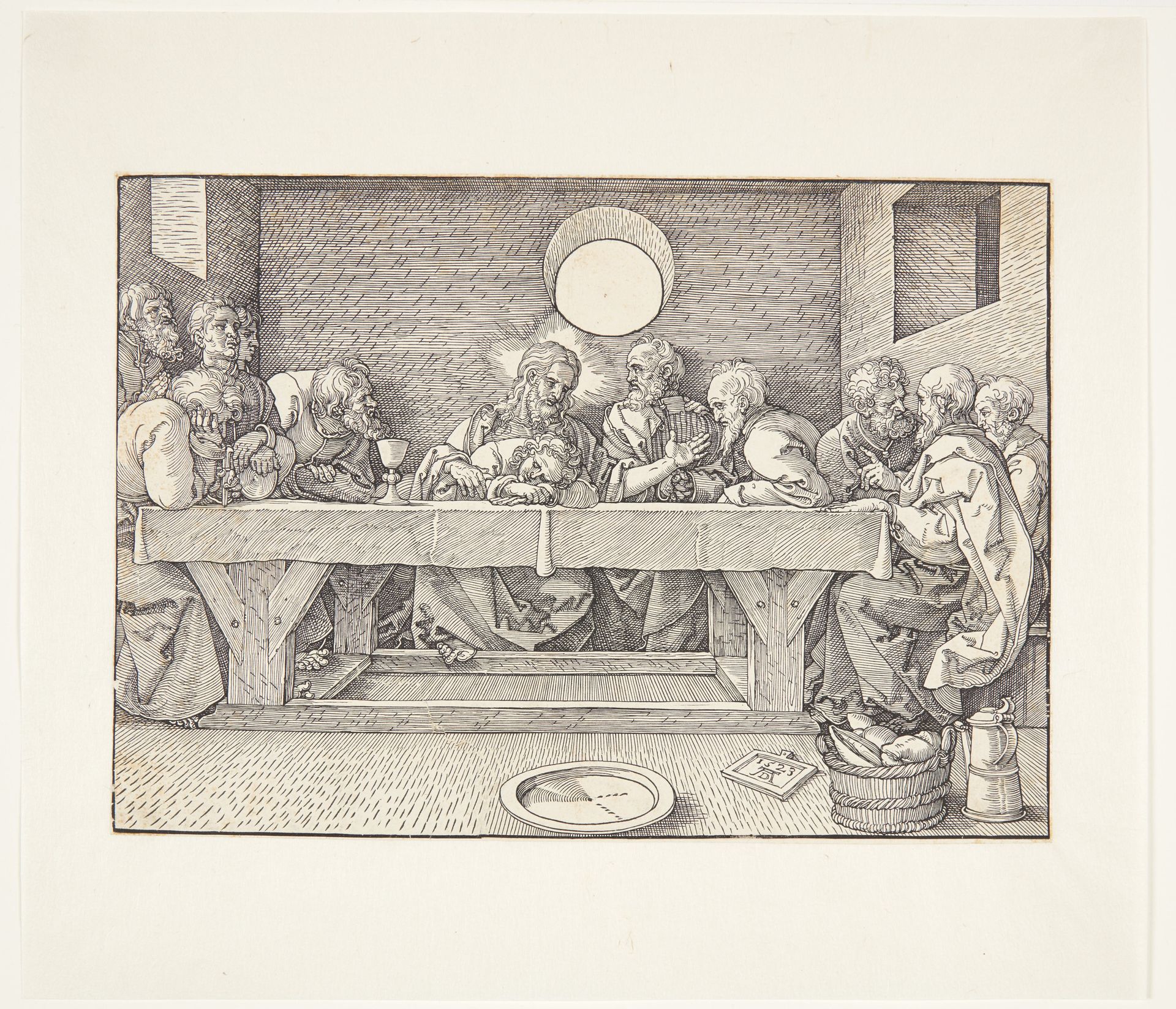 The last supper by Albrecht Dürer