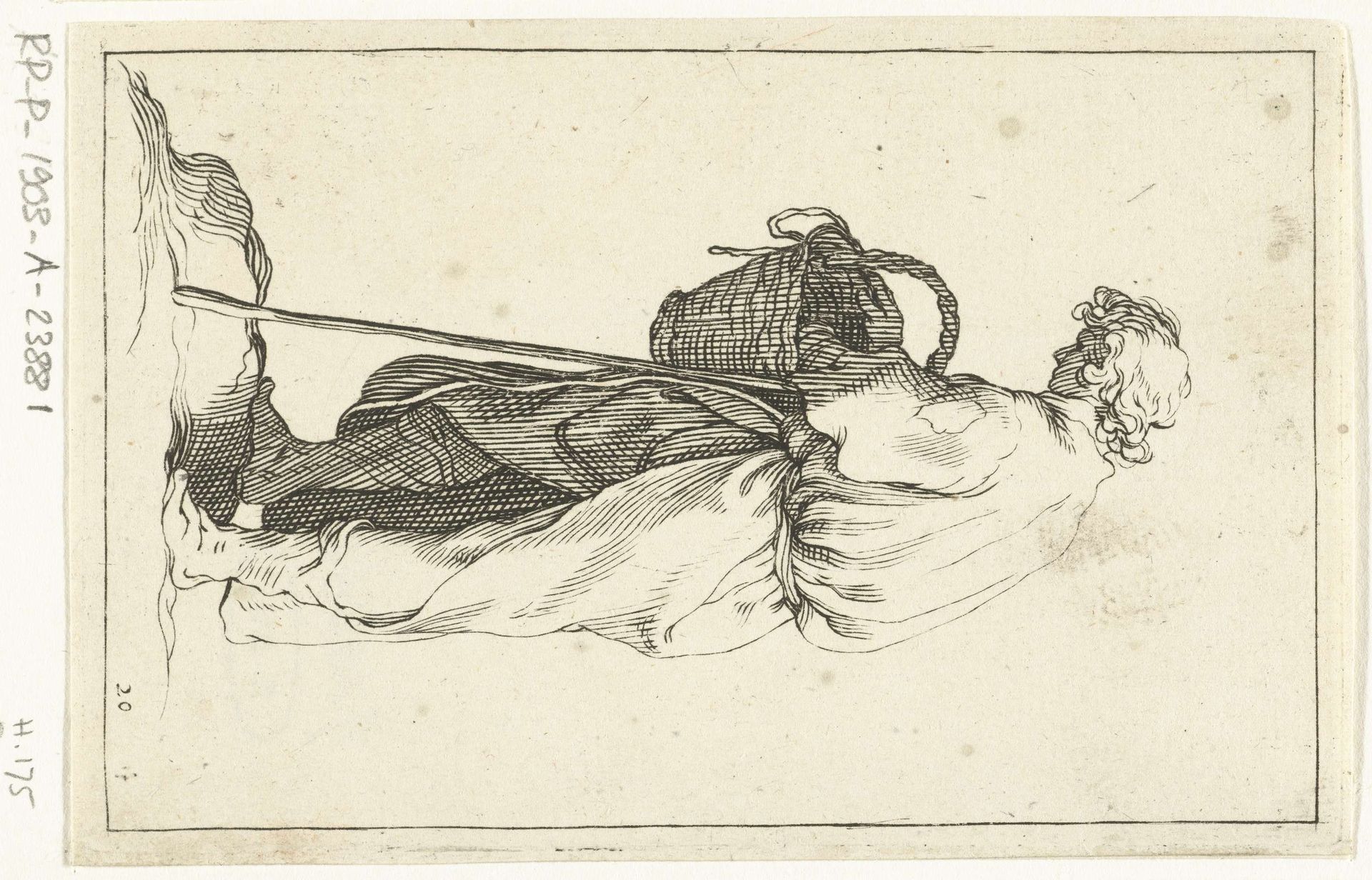 Jonge boer by Frederick Bloemaert