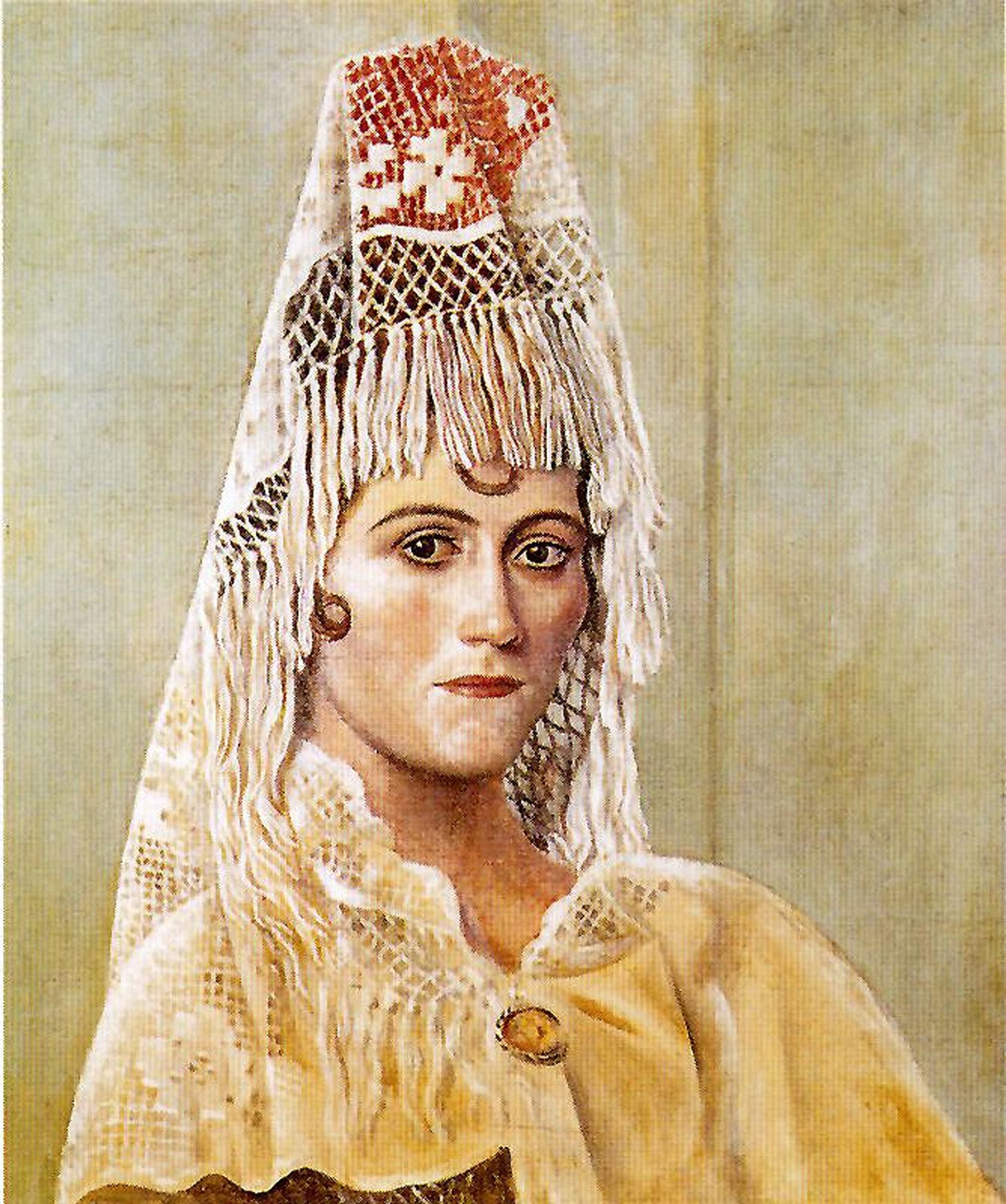 Olga in a Mantilla by Pablo Picasso