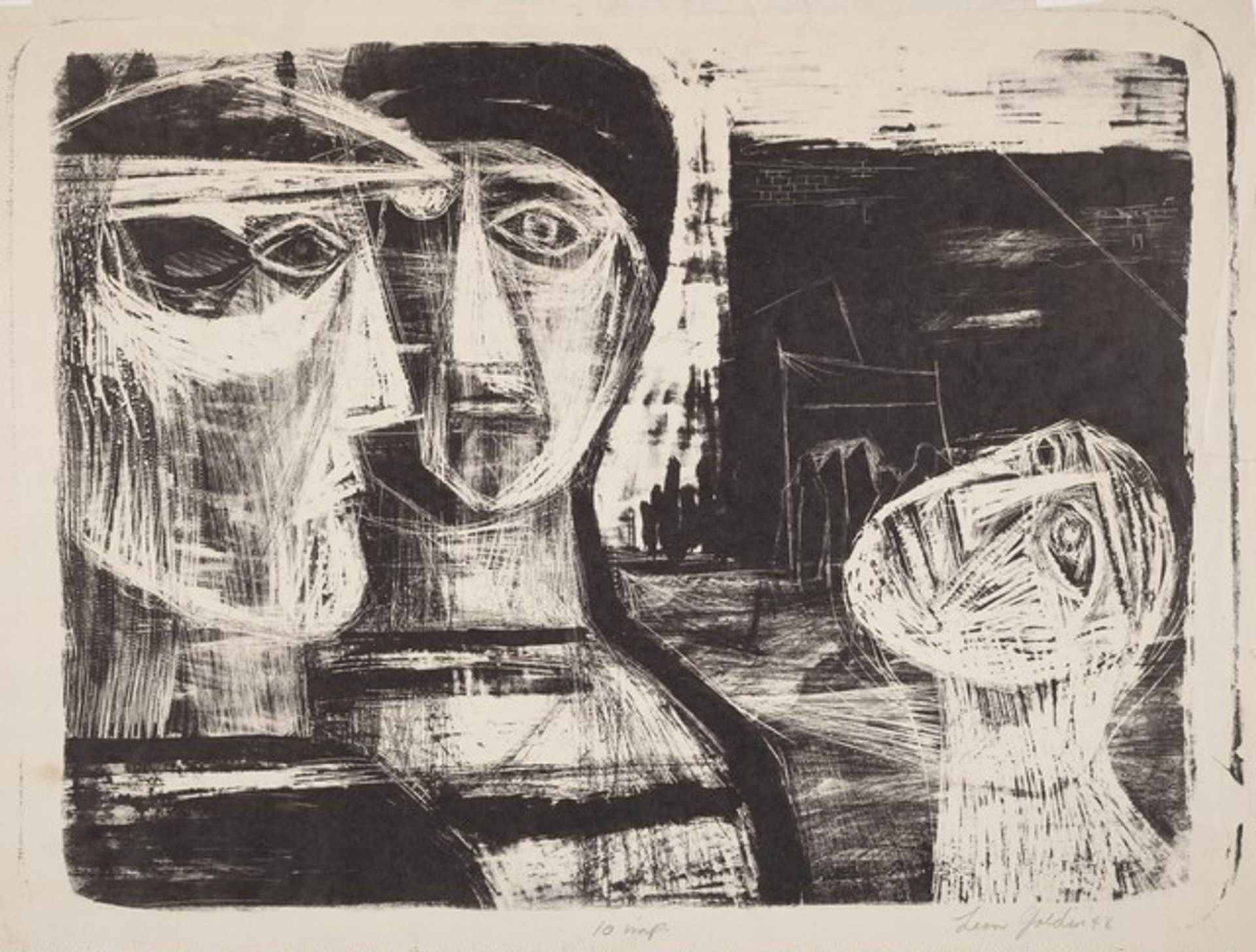 City Folk by Leon Goldin