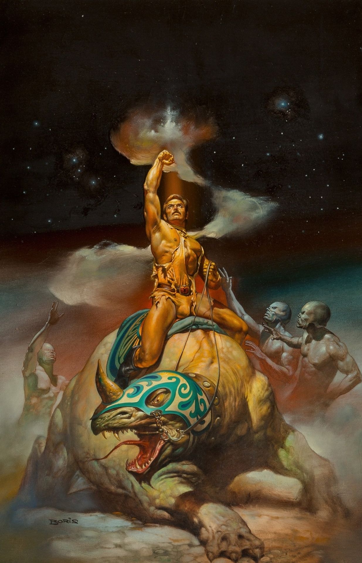 Mysterious Rider by Boris Vallejo