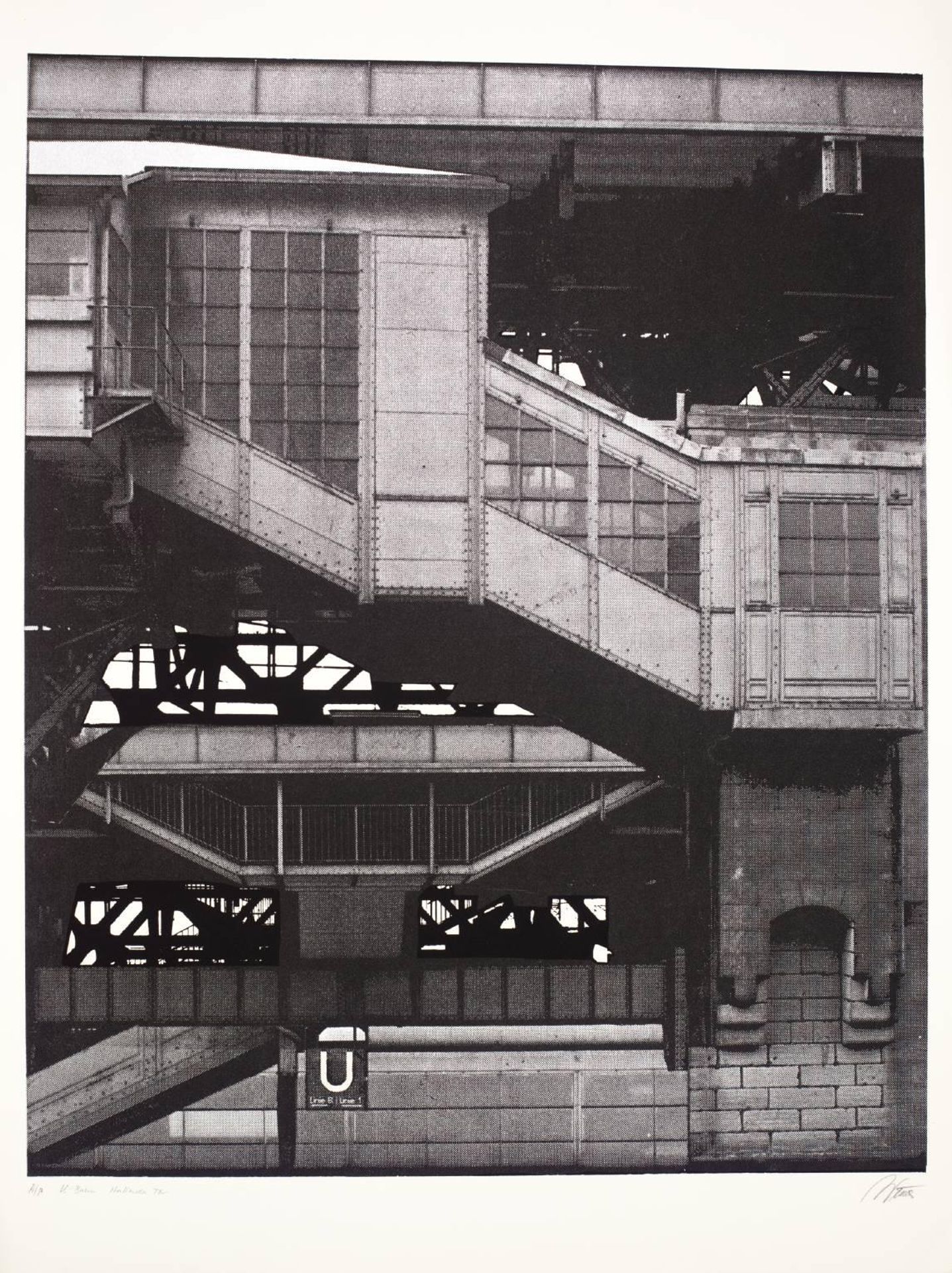 Underground Station Hallesches Tor by  Gerd Winner