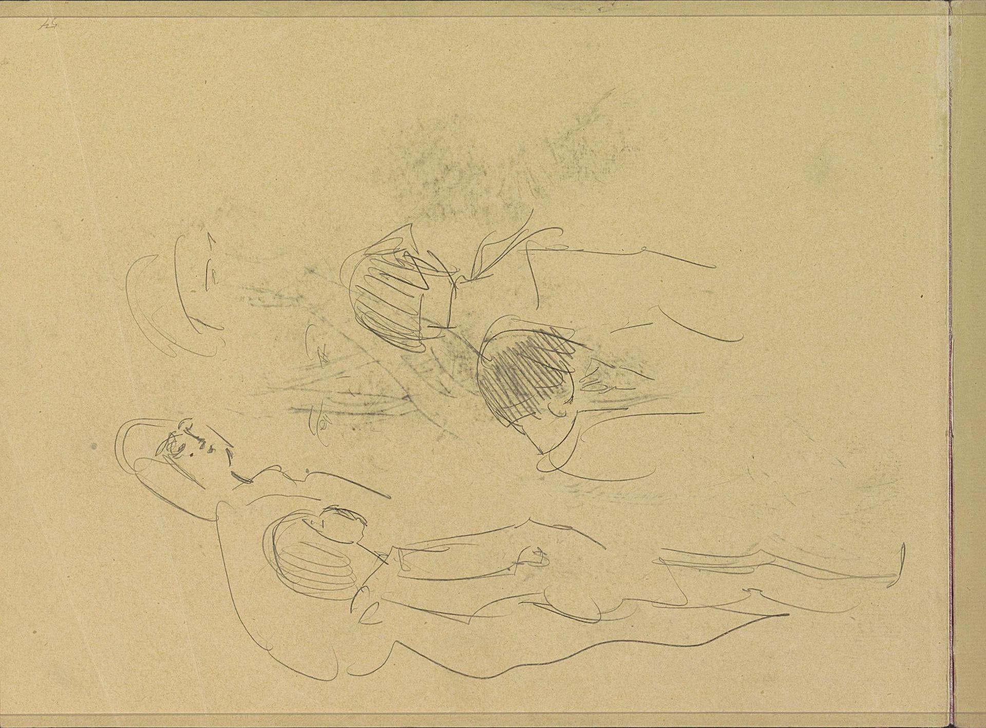 Figuurstudies by Isaac Israels