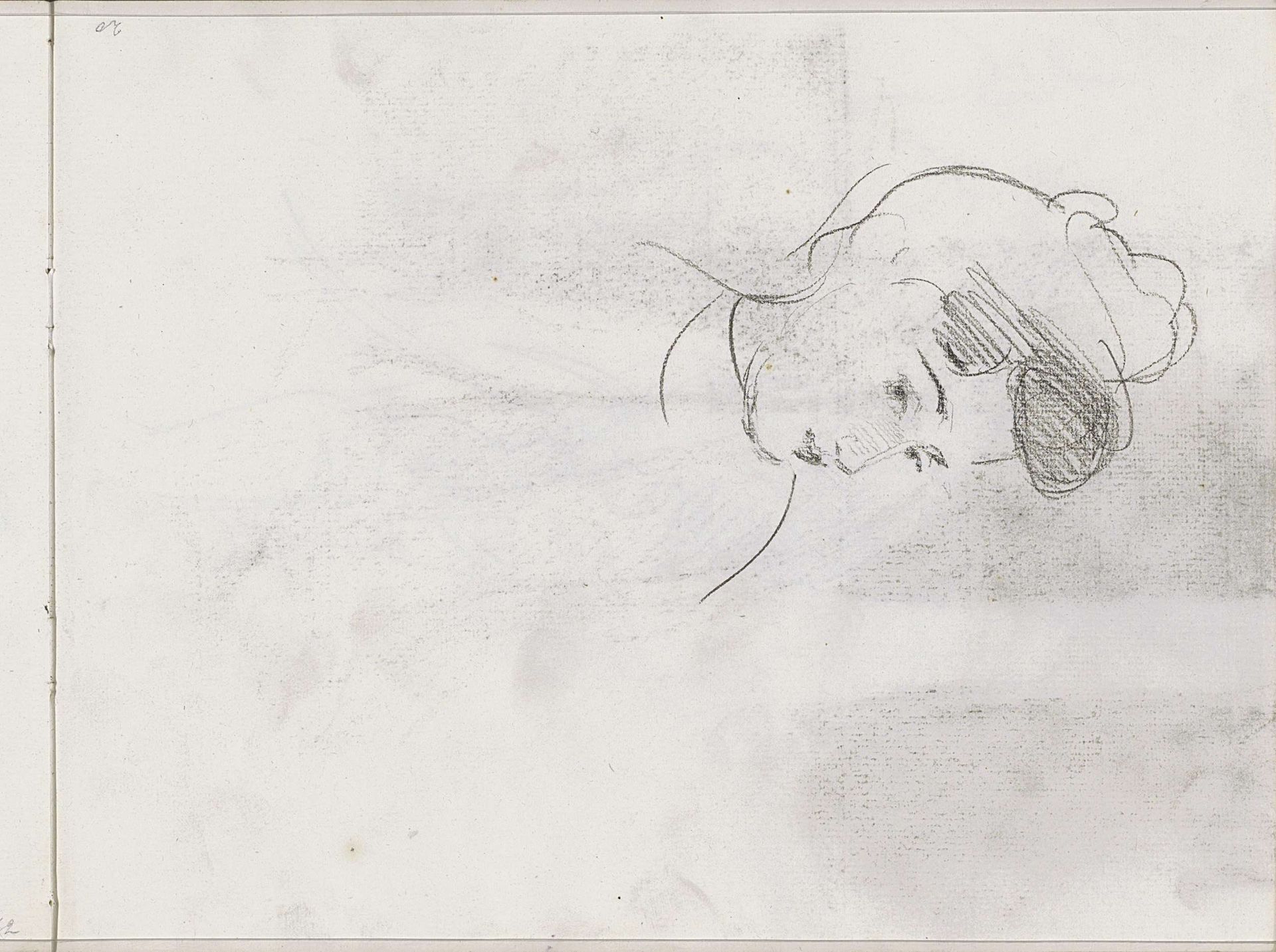 Vrouwenhoofd by Isaac Israels