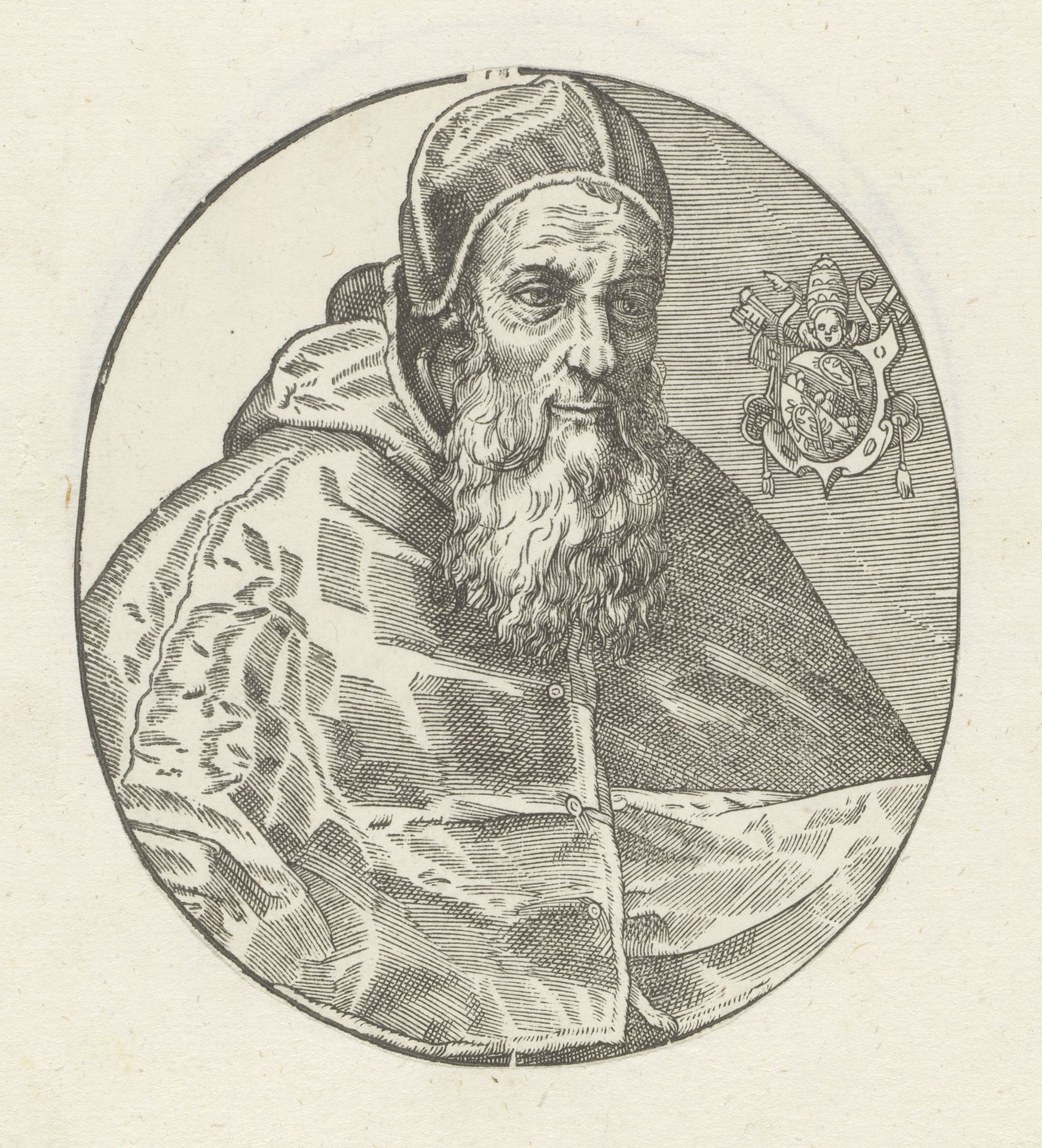 Portret van paus Julius III by Anonymous