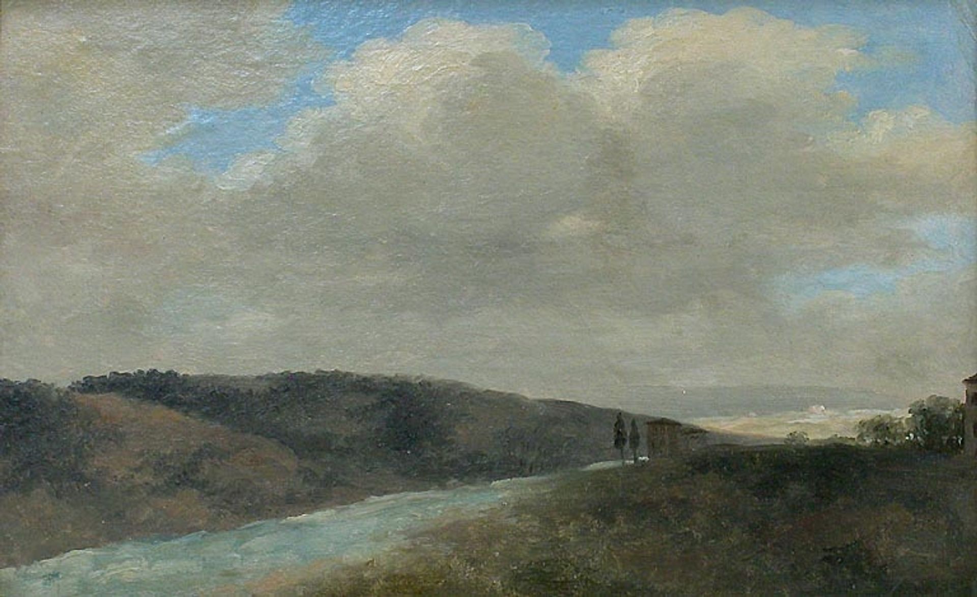 Italienische Landschaft by Pierre-Henri de Valenciennes