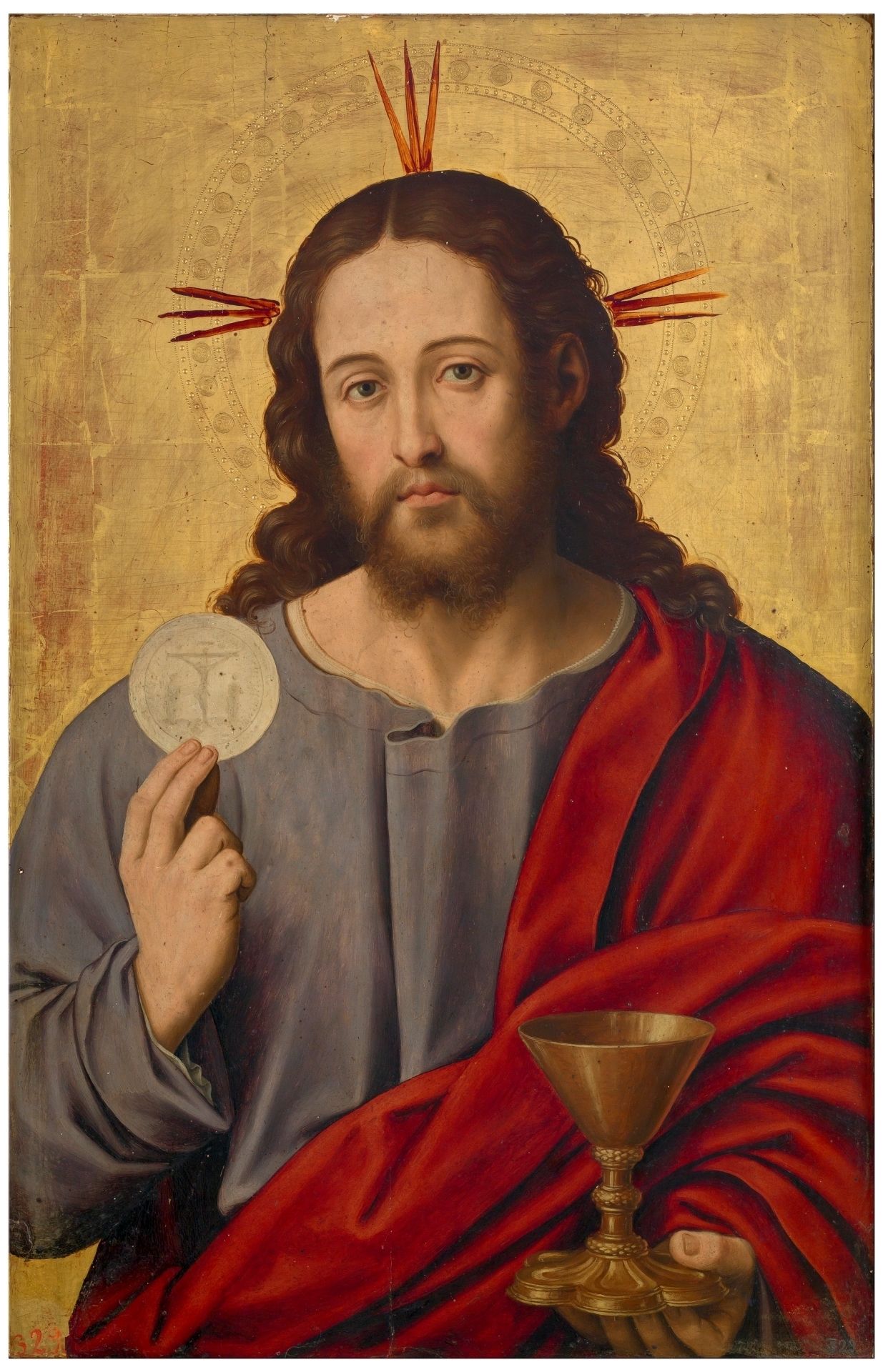 El Salvador Con La Eucaristía by Vicente Juan Masip
