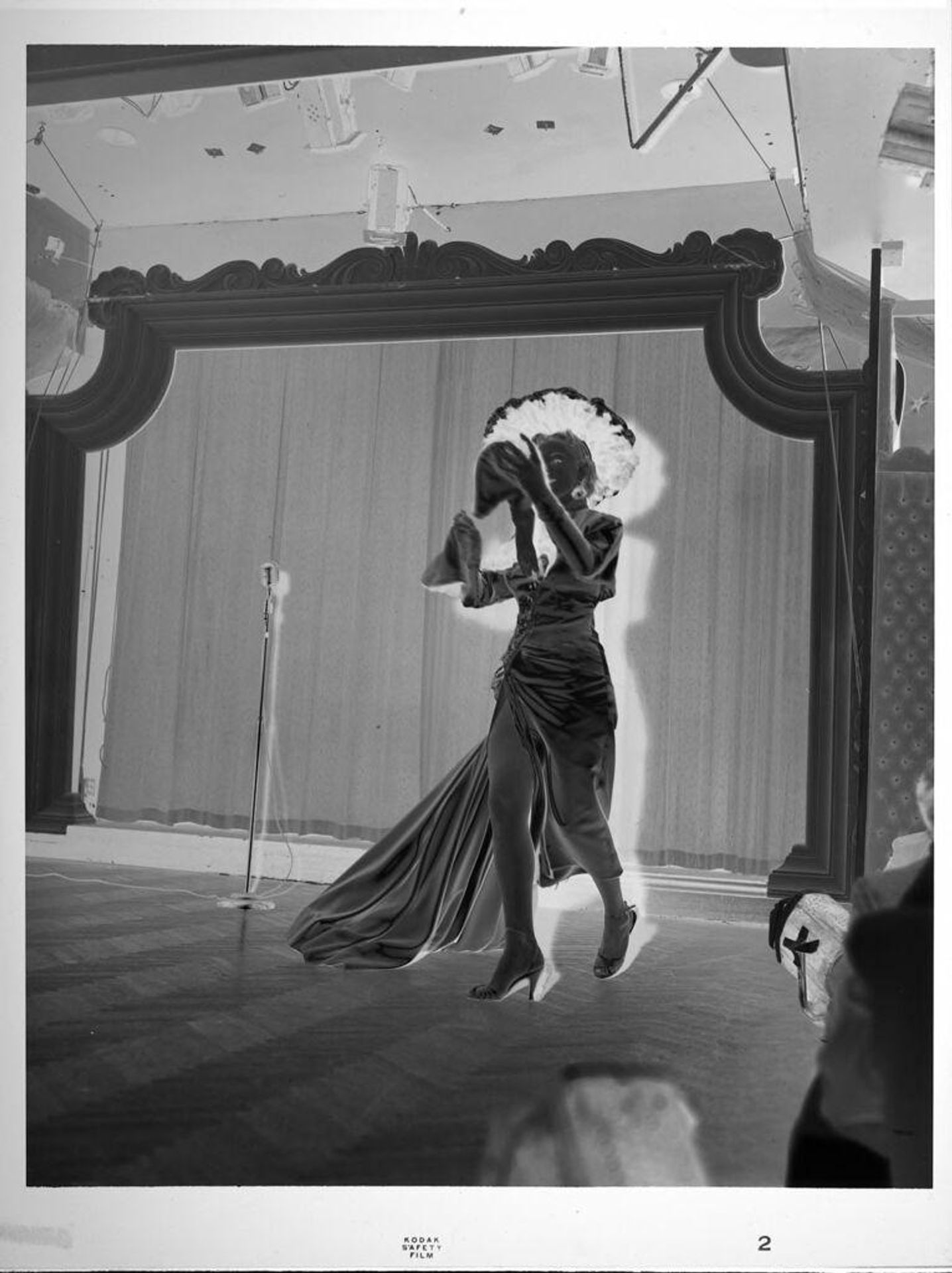 Untitled (dancer on stage) by Peter James Studio