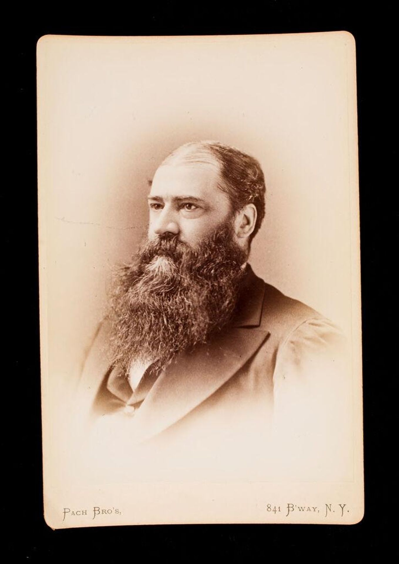 James Mills Peirce (1834-1906) by Pach Brothers