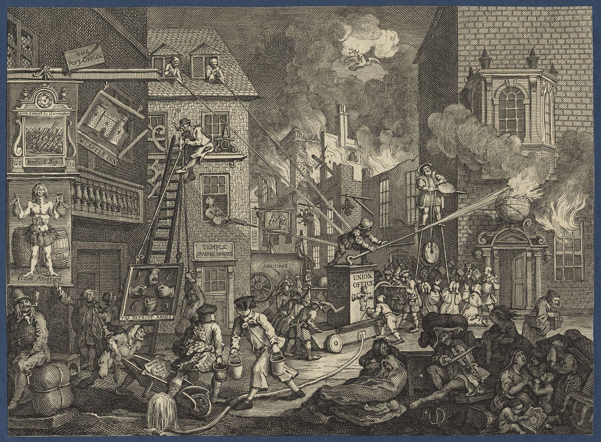 The Times' by William Hogarth