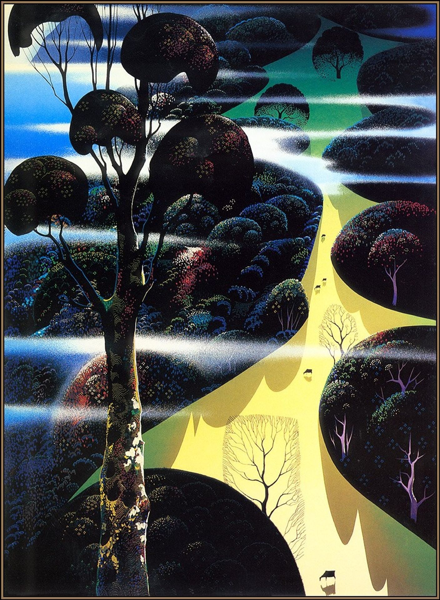 Central California by Eyvind Earle