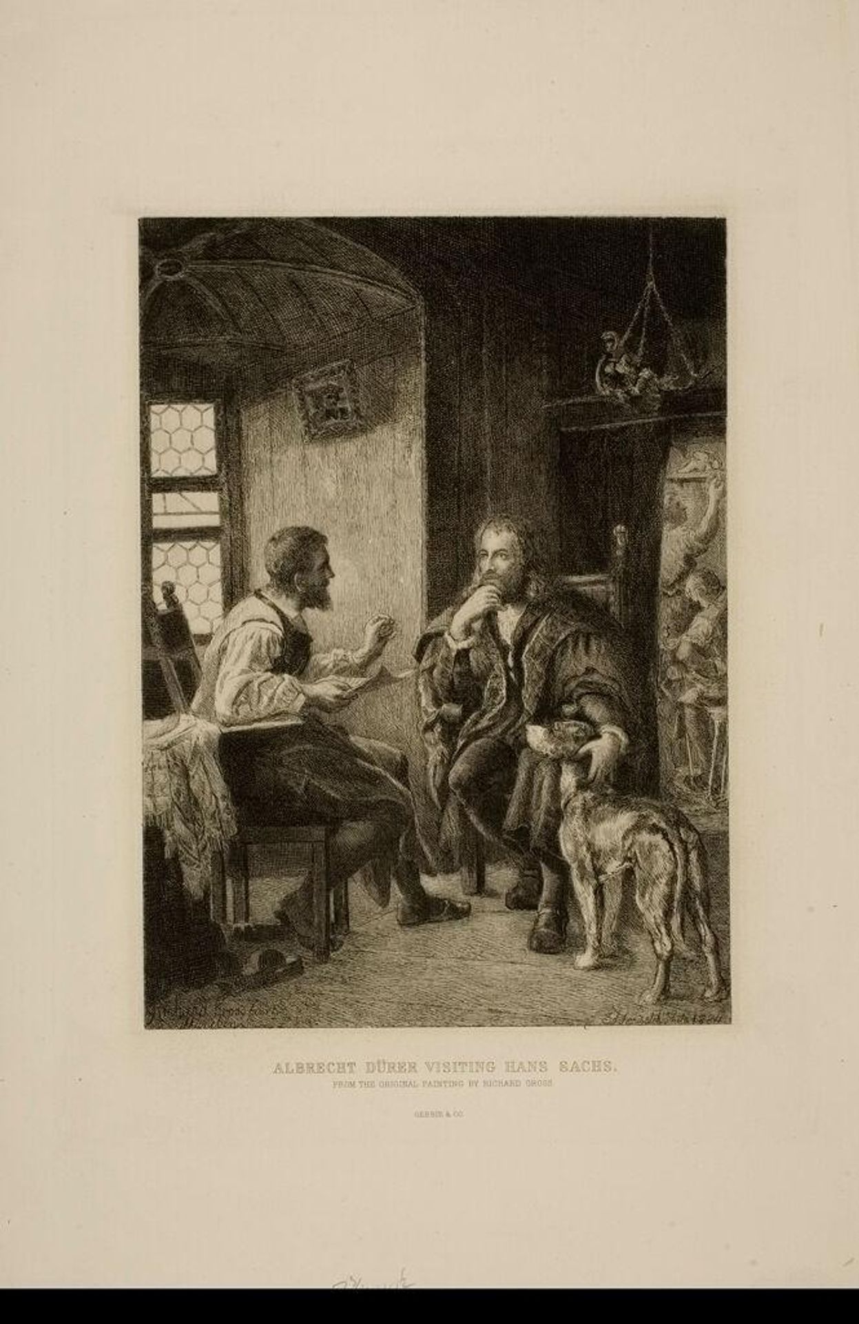 Albert DÃ¼rer Visiting Hans Sachs by Stephen J. Ferris