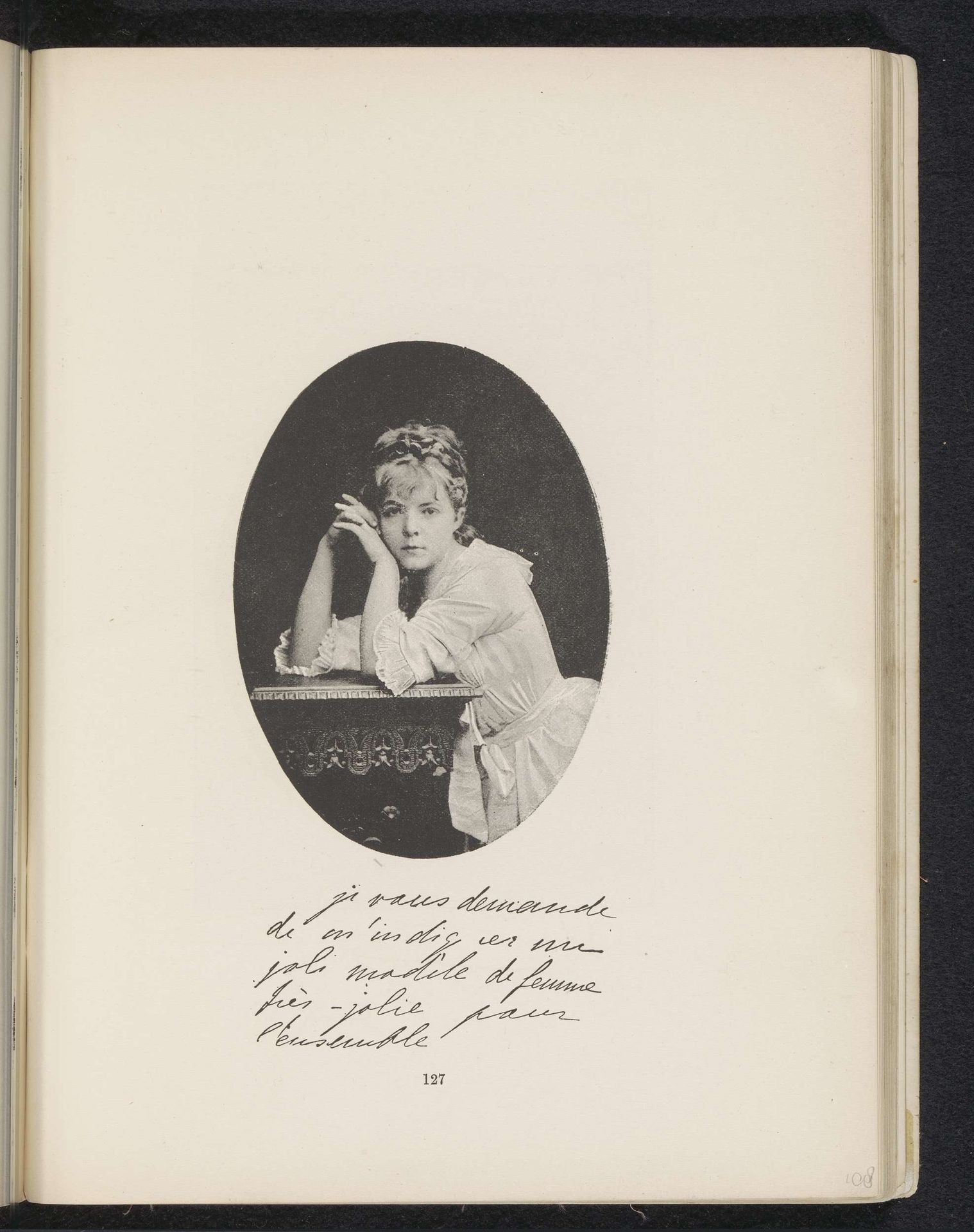 Portret van Marie Bashkirtseff by Anonymous