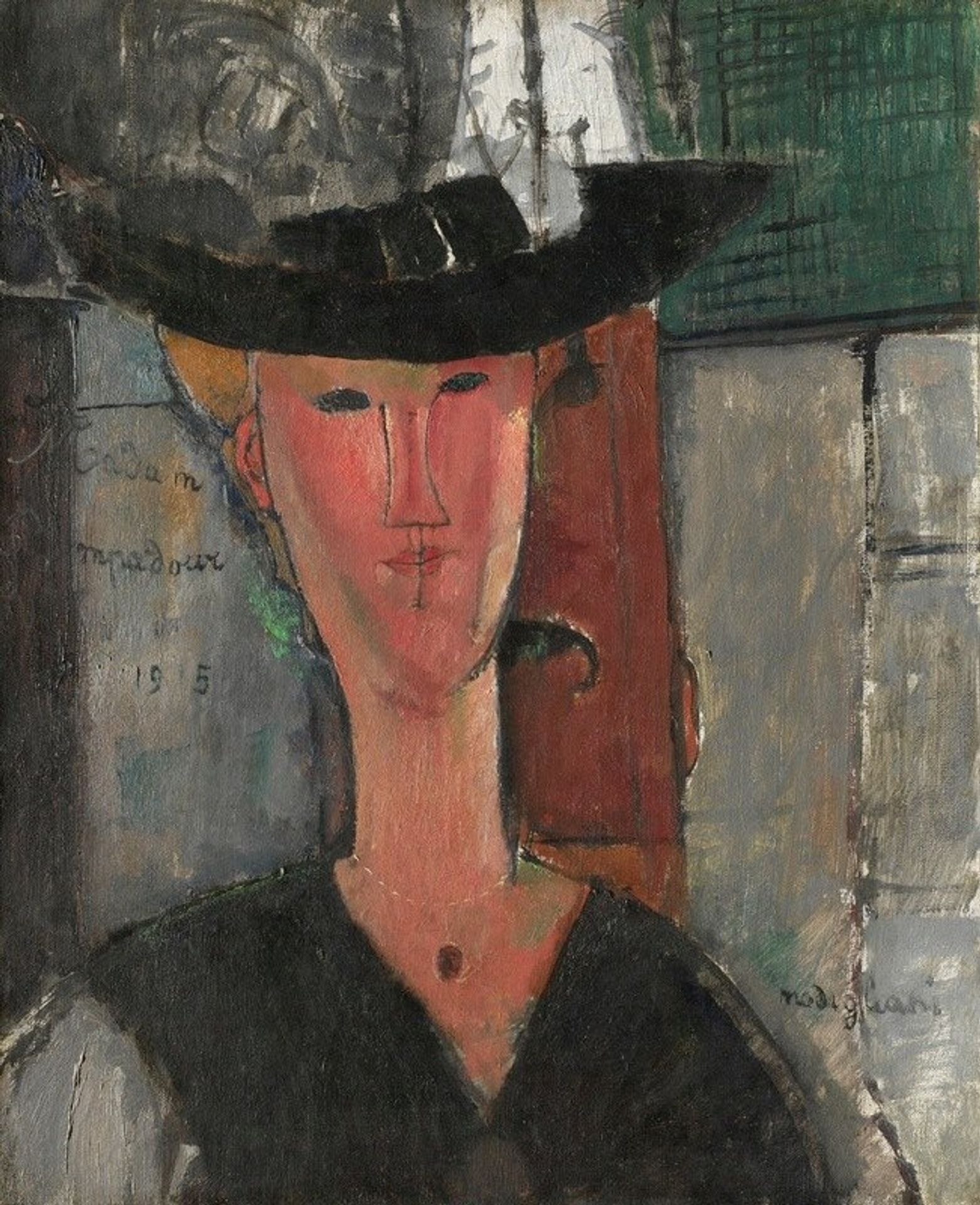 Madam Pompadour by Amedeo Modigliani
