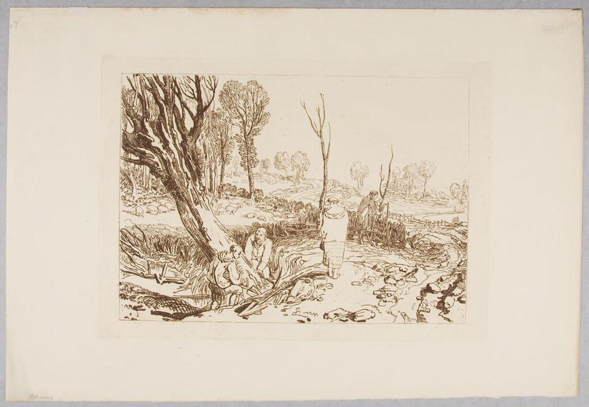 Hedging and Ditching by Joseph Mallord William Turner