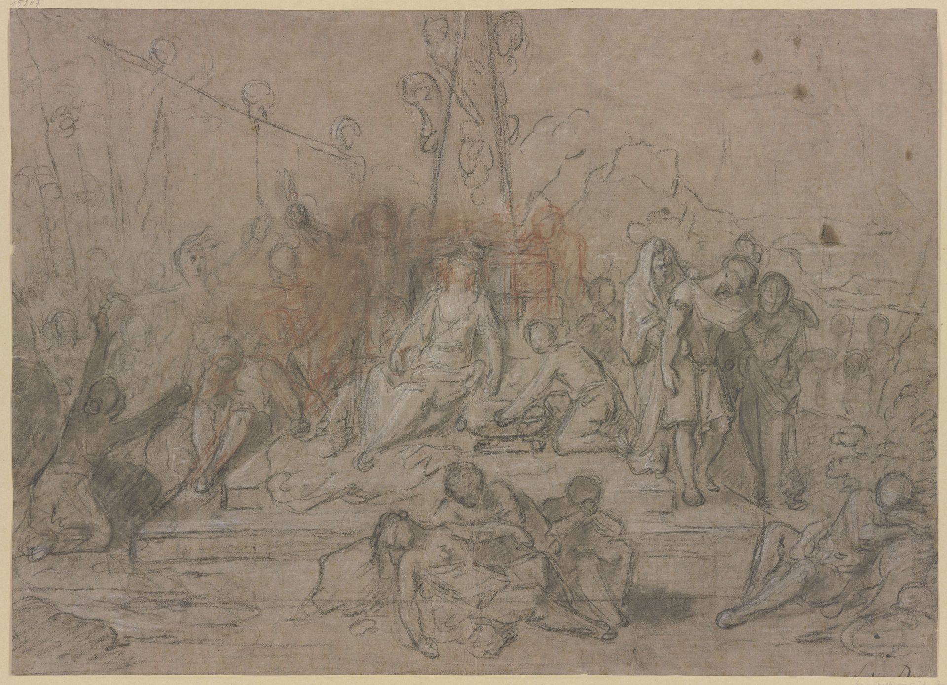 Uninterpreted sacrificial scene by Abraham van Diepenbeeck