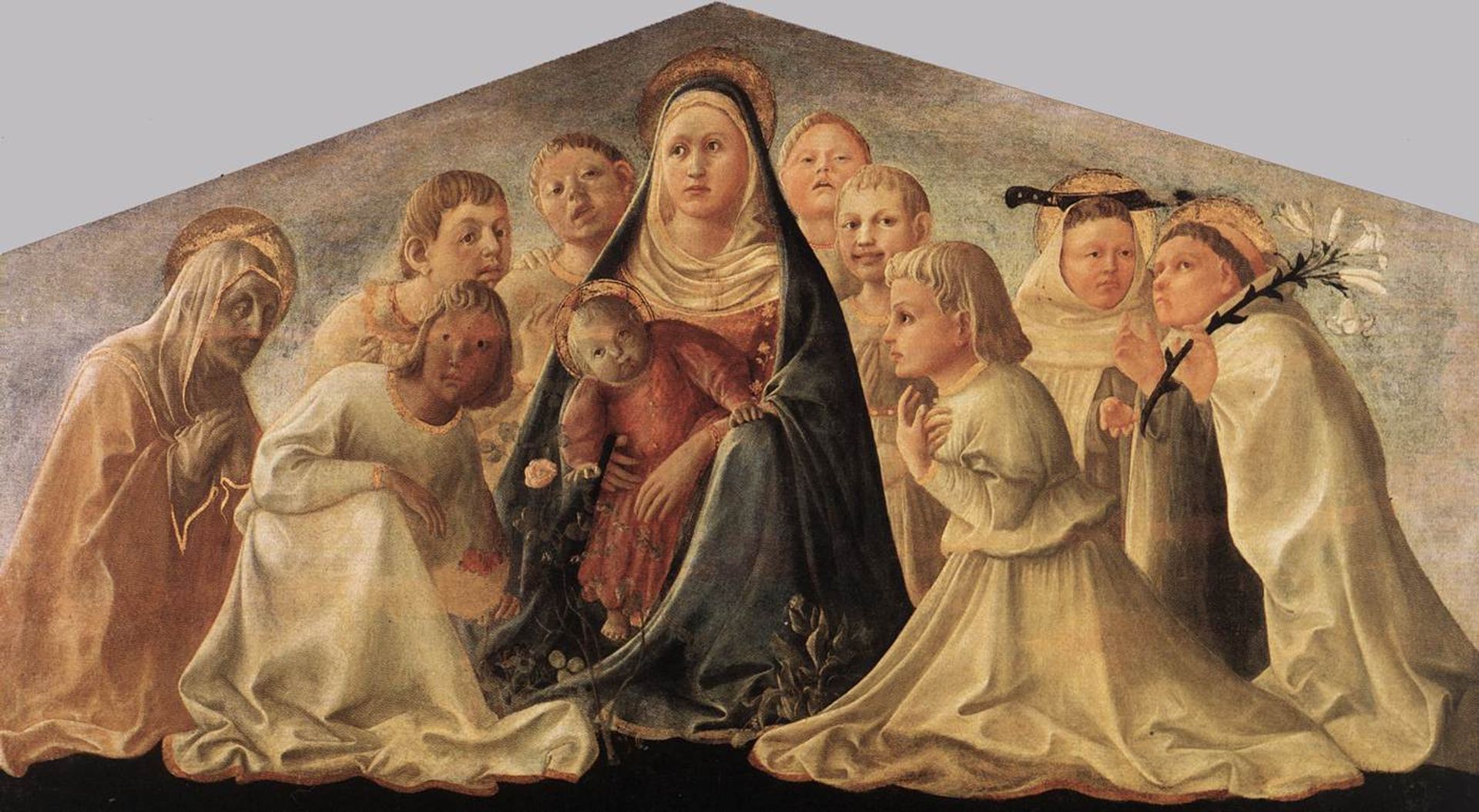 Madonna of Humility by Filippo Lippi