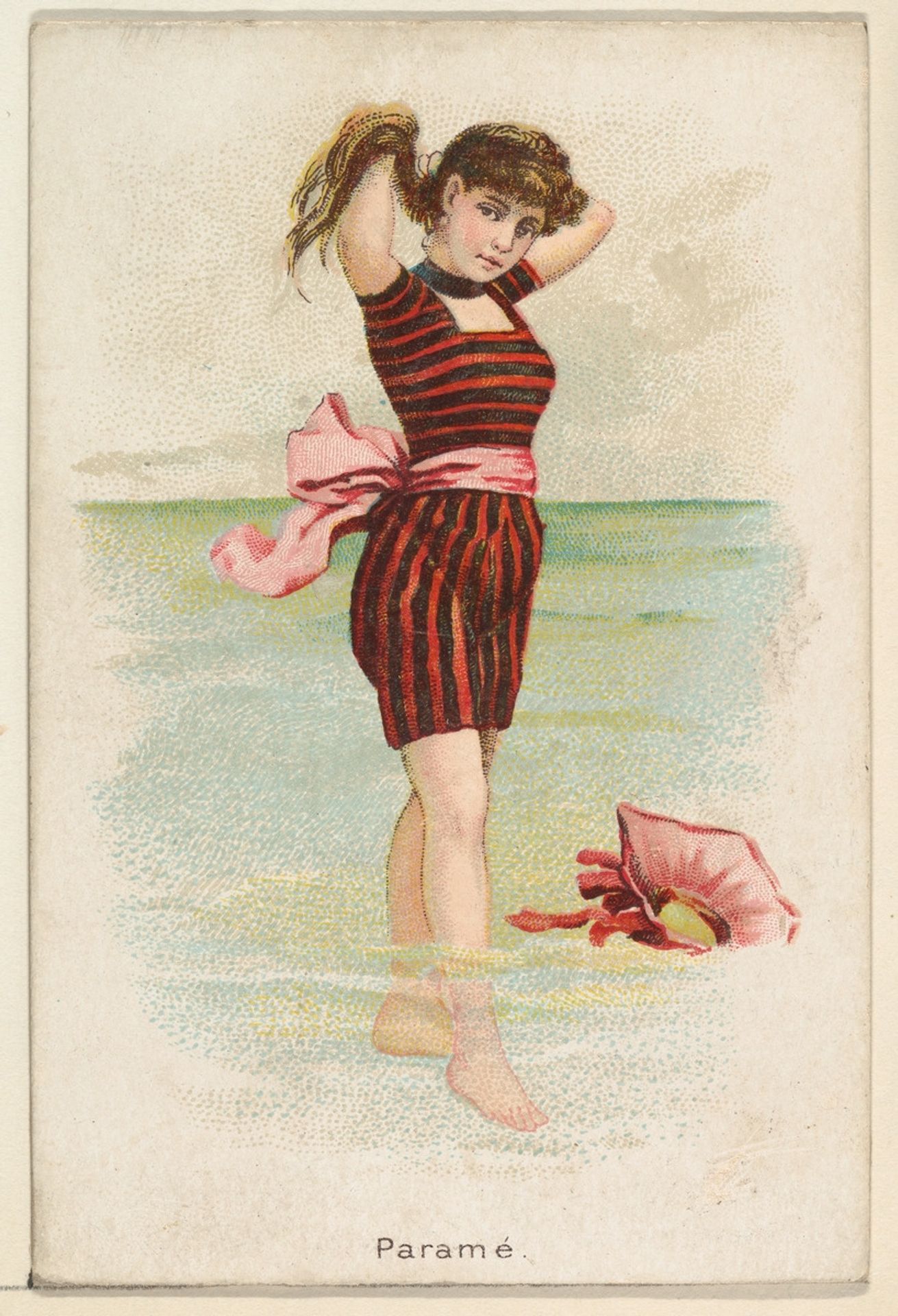 Parame, from the Beautiful Bathers series (N192) issued by Wm. S. Kimball & Co. by William S. Kimball & Company