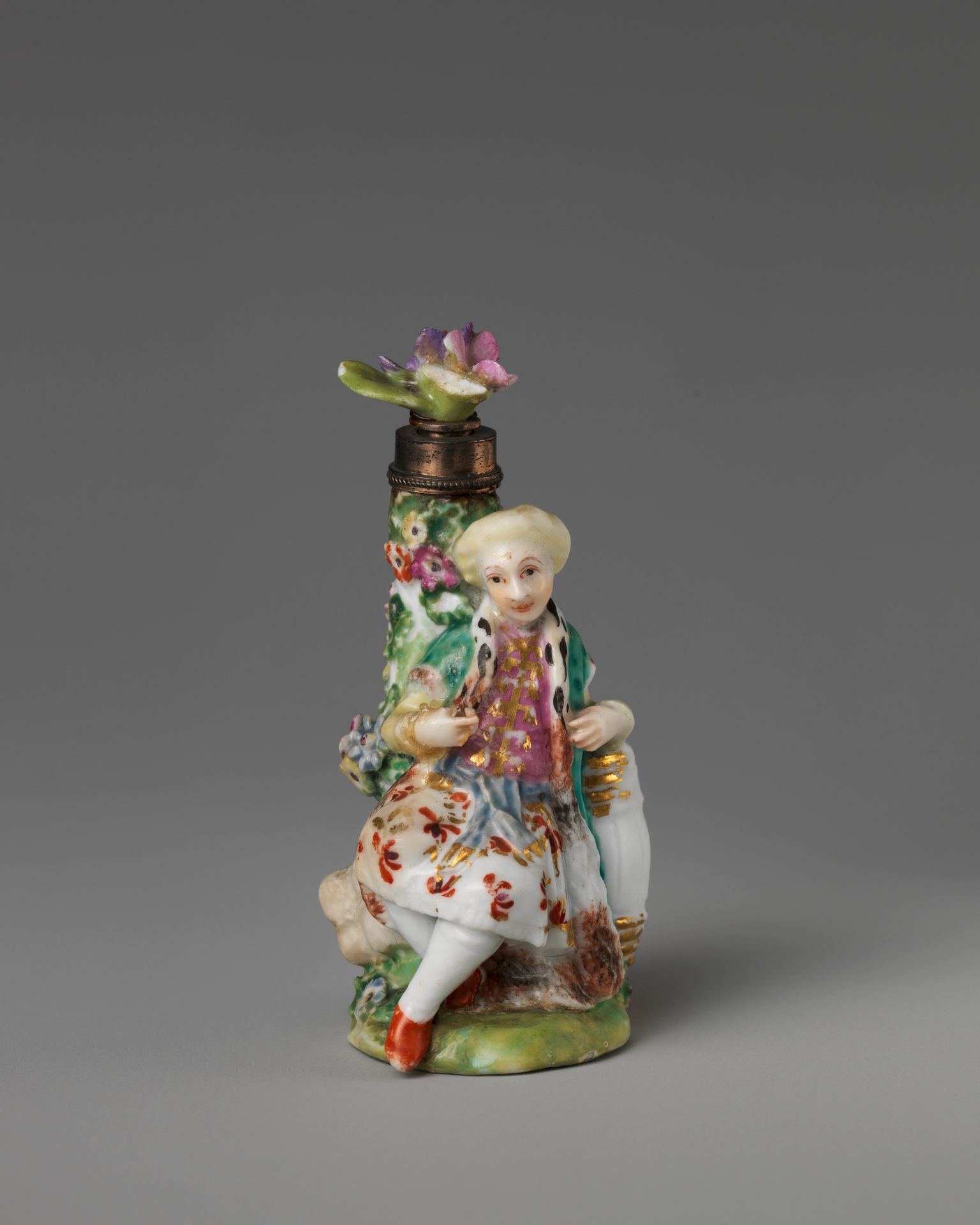 Turk with a pipe by Chelsea Porcelain Manufactory