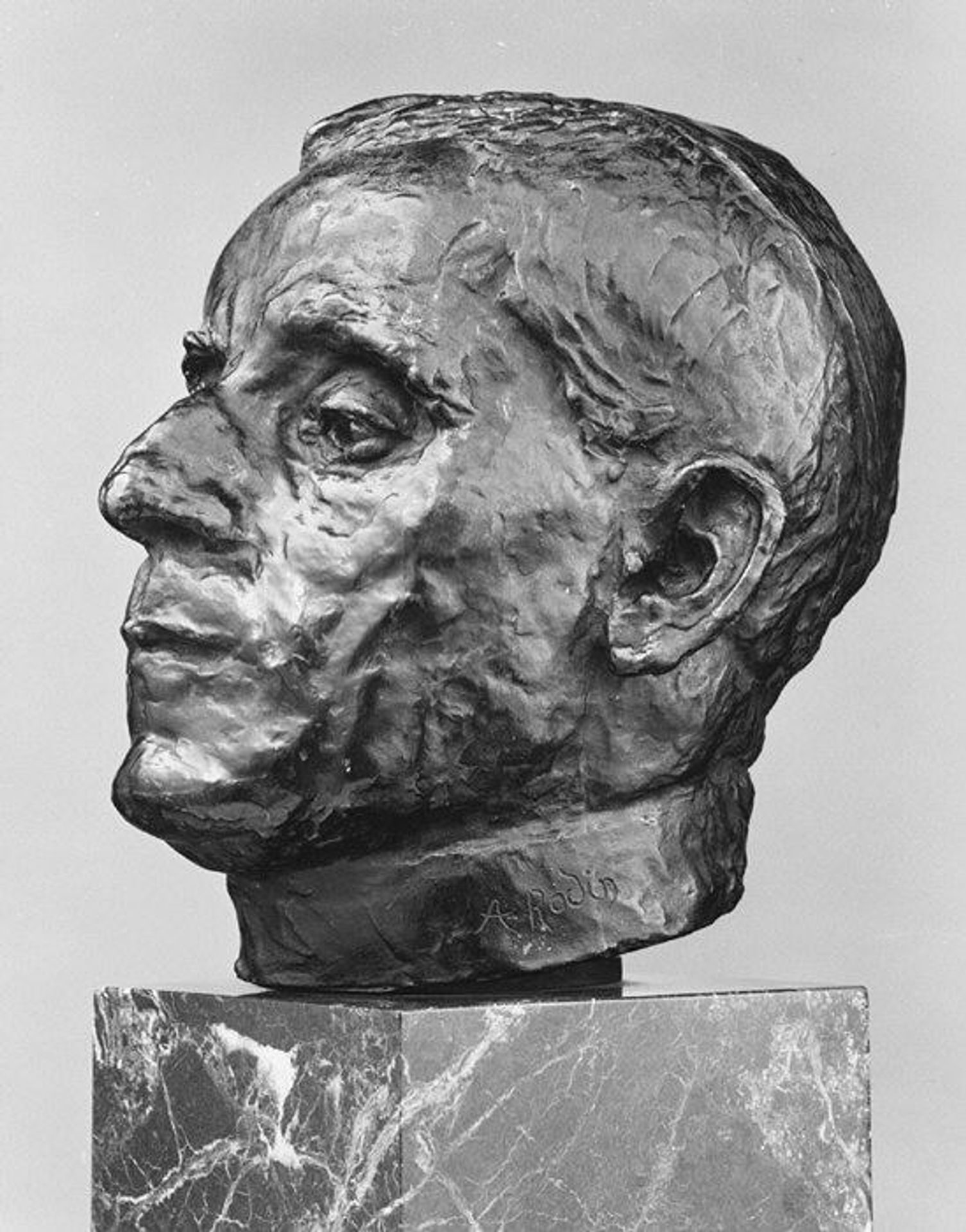 Pope Benedict XV (1854–1922) by Auguste Rodin