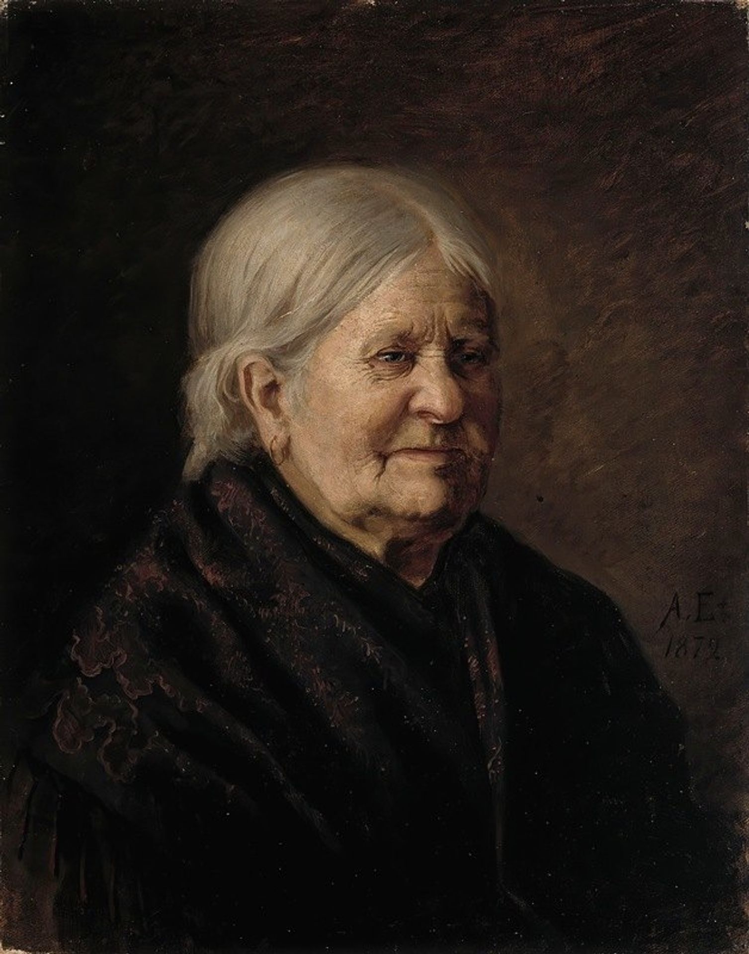 Portrait of Fredrika Snygg by Albert Edelfelt